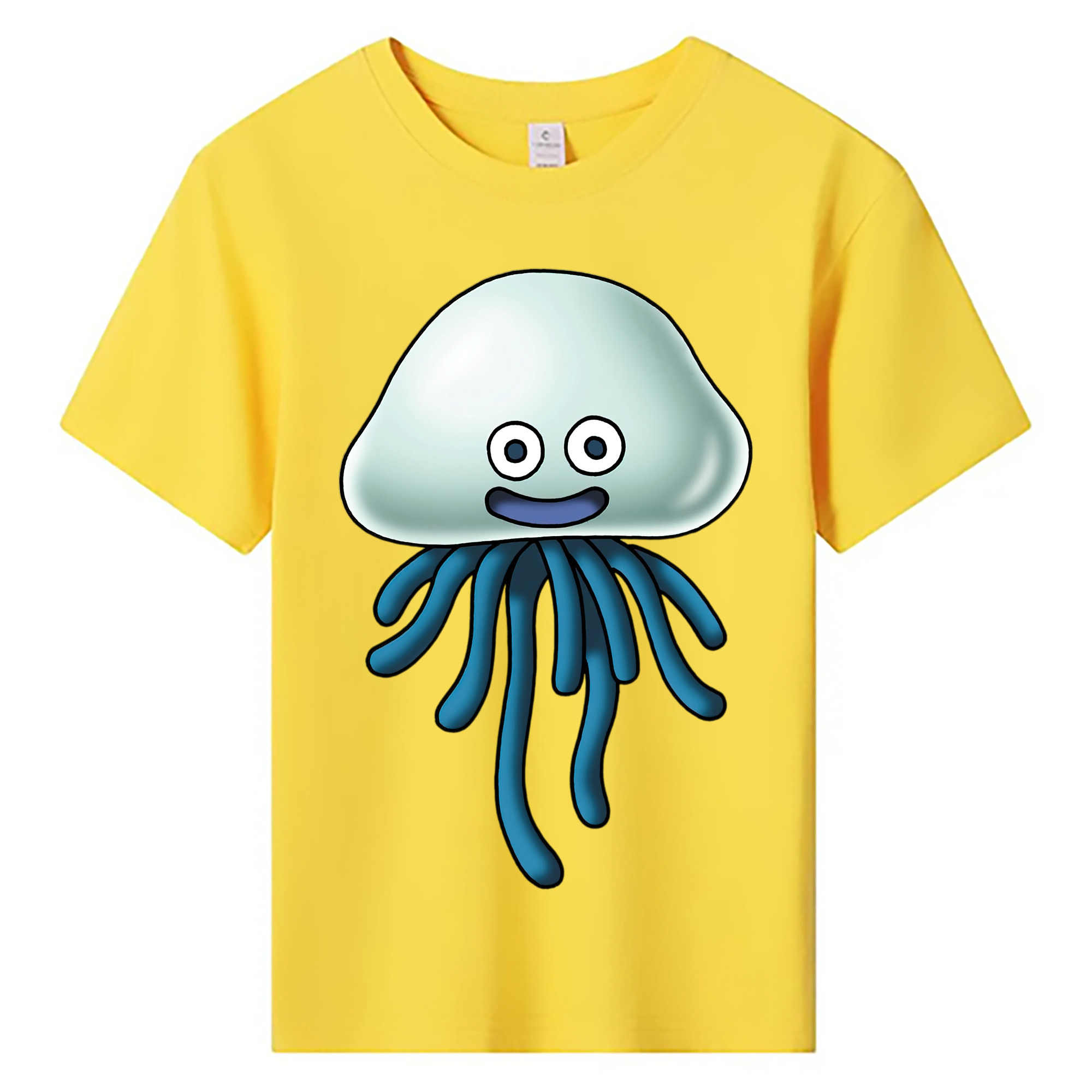 （画像用） ドラゴンクエスト Doragon Kuesuto Dragon Quest 綿100％キッズTシャツ（フロントプリント）