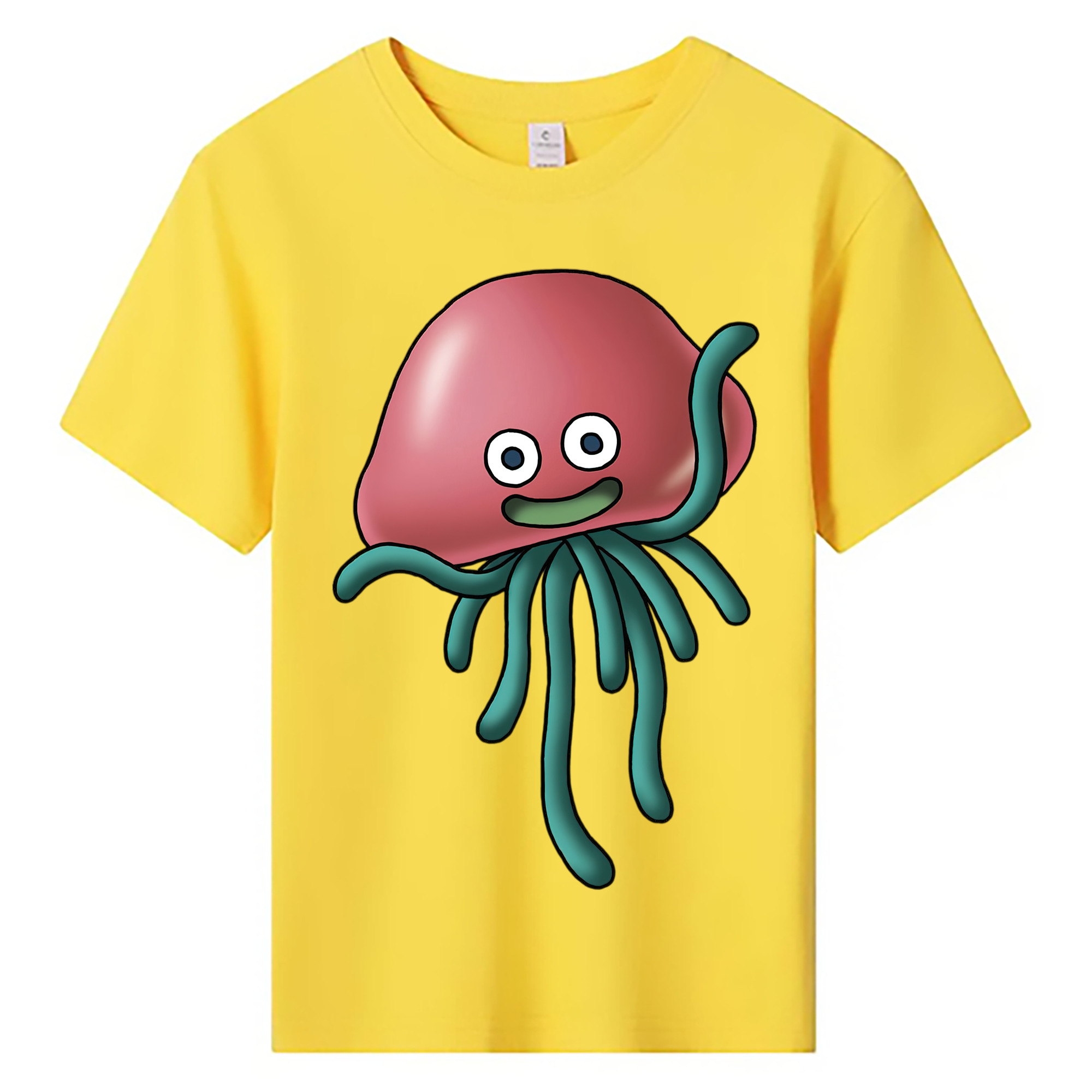 （画像用） ドラゴンクエスト Doragon Kuesuto Dragon Quest 綿100％キッズTシャツ（フロントプリント）