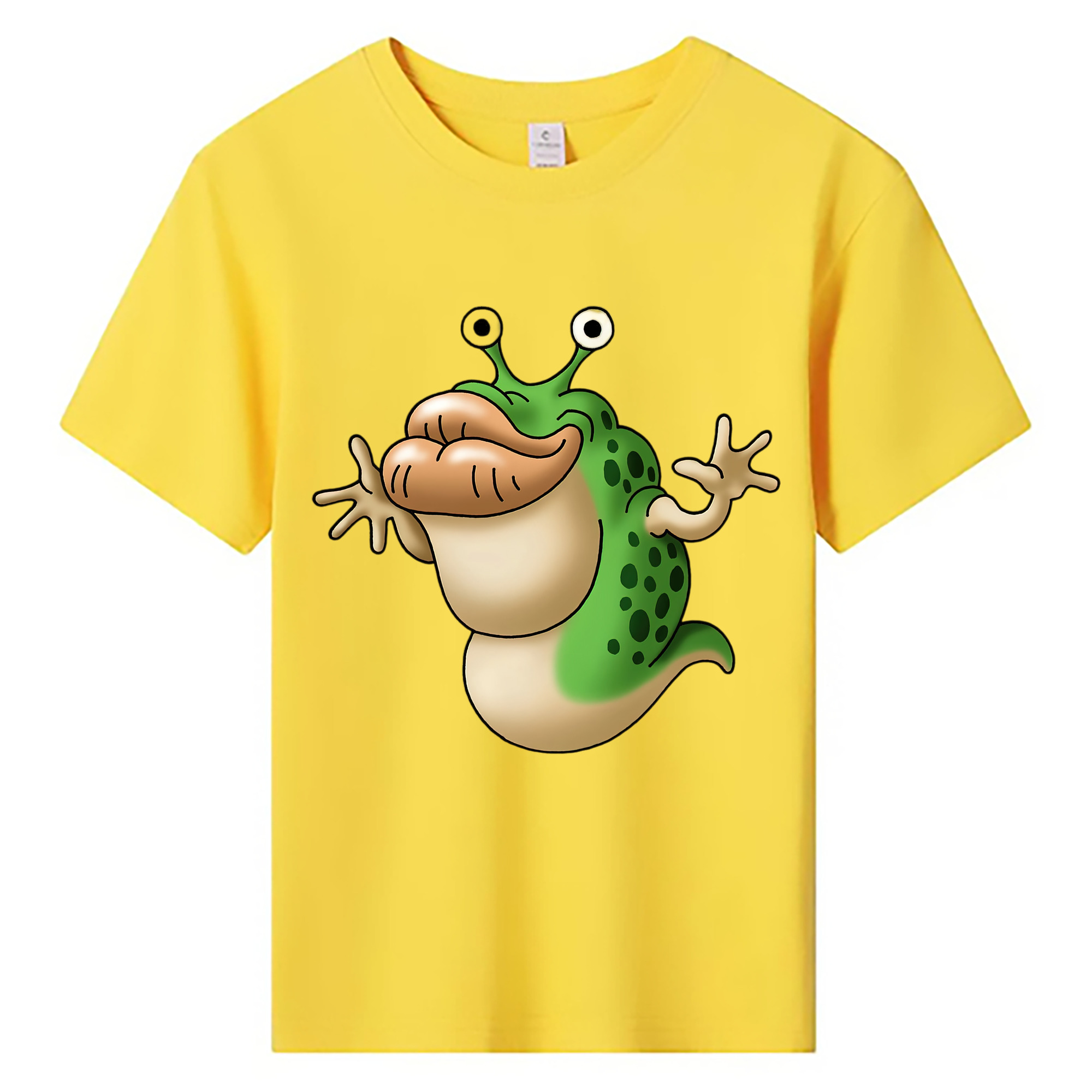 （画像用） ドラゴンクエスト Doragon Kuesuto Dragon Quest 綿100％キッズTシャツ（フロントプリント）