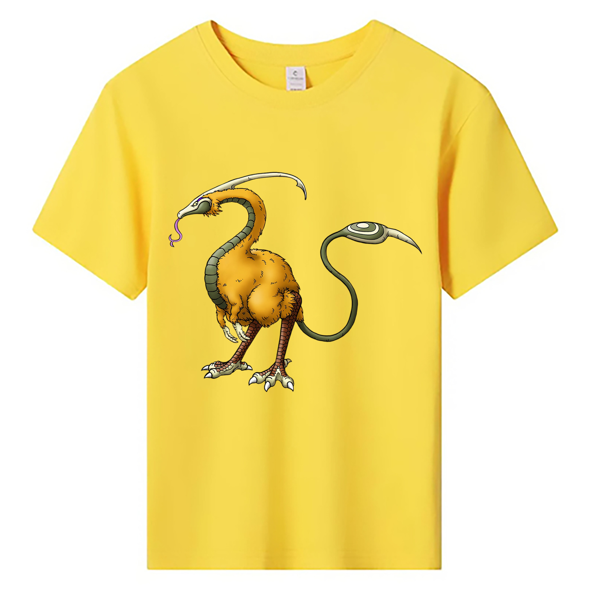 （画像用） ドラゴンクエスト Doragon Kuesuto Dragon Quest 綿100％キッズTシャツ（フロントプリント）