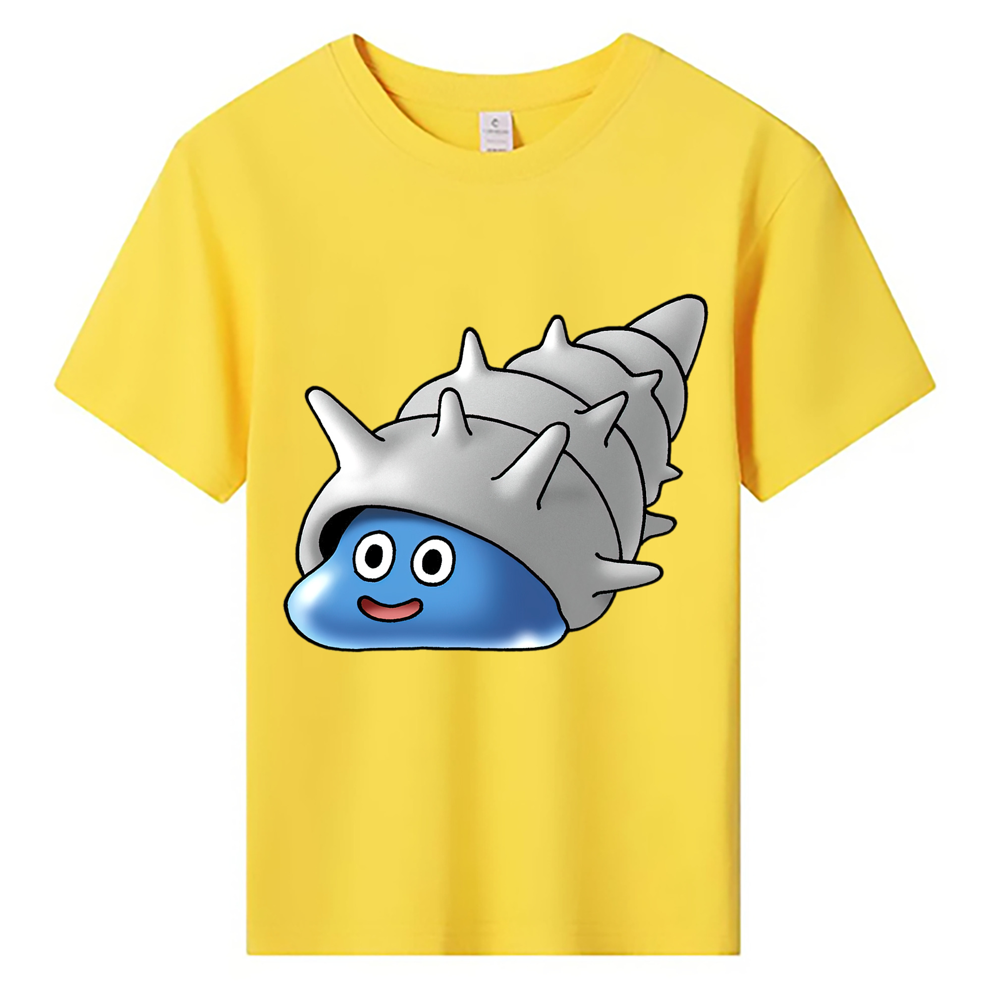 （画像用） ドラゴンクエスト Doragon Kuesuto Dragon Quest 綿100％キッズTシャツ（フロントプリント）