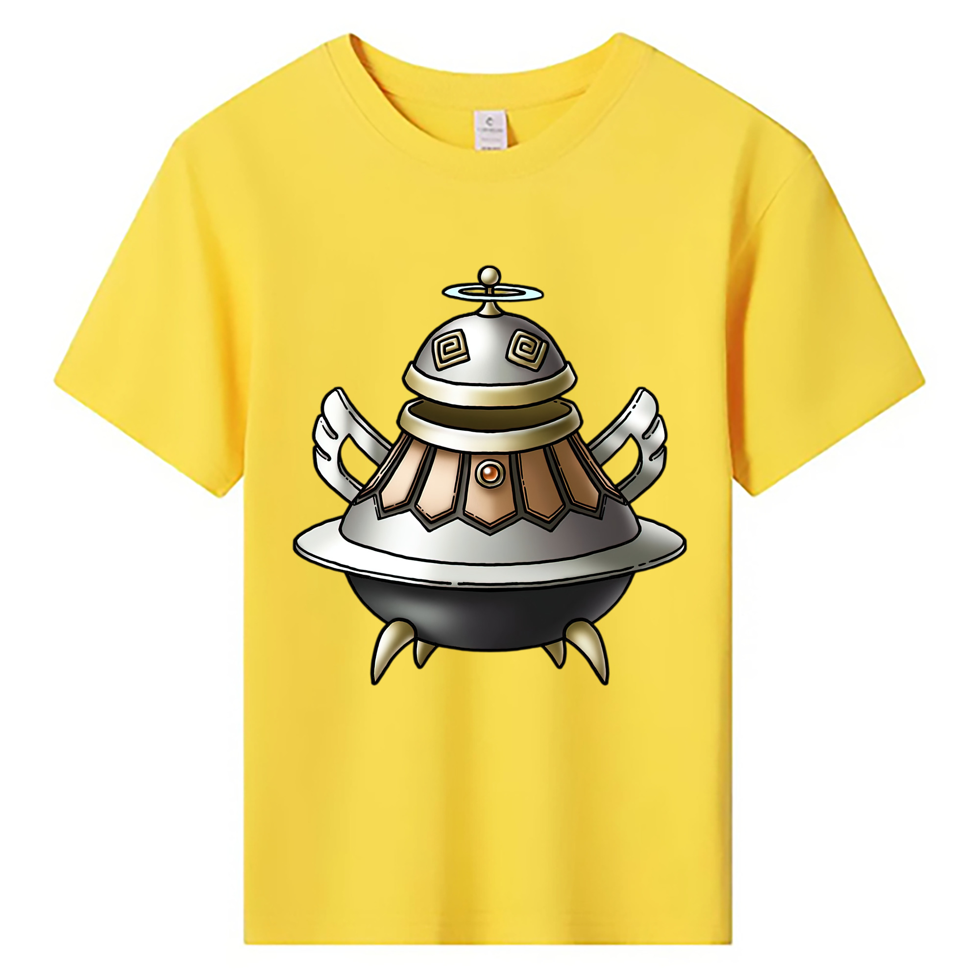 （画像用） ドラゴンクエスト Doragon Kuesuto Dragon Quest 綿100％キッズTシャツ（フロントプリント）