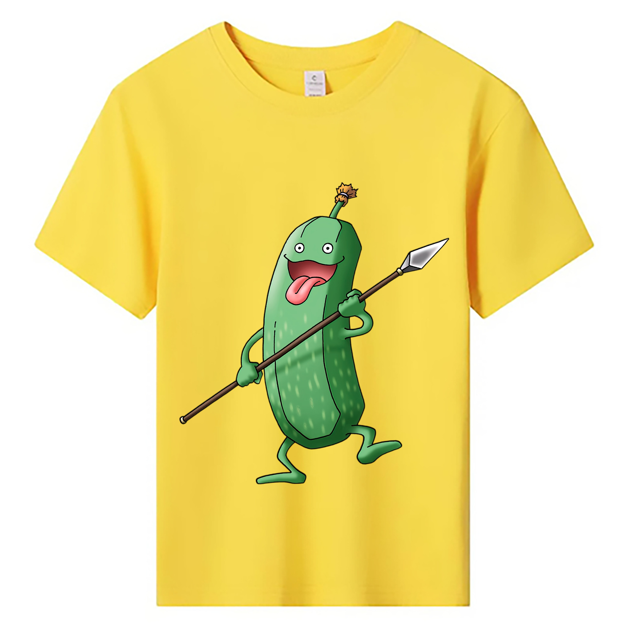 （画像用） ドラゴンクエスト Doragon Kuesuto Dragon Quest 綿100％キッズTシャツ（フロントプリント）