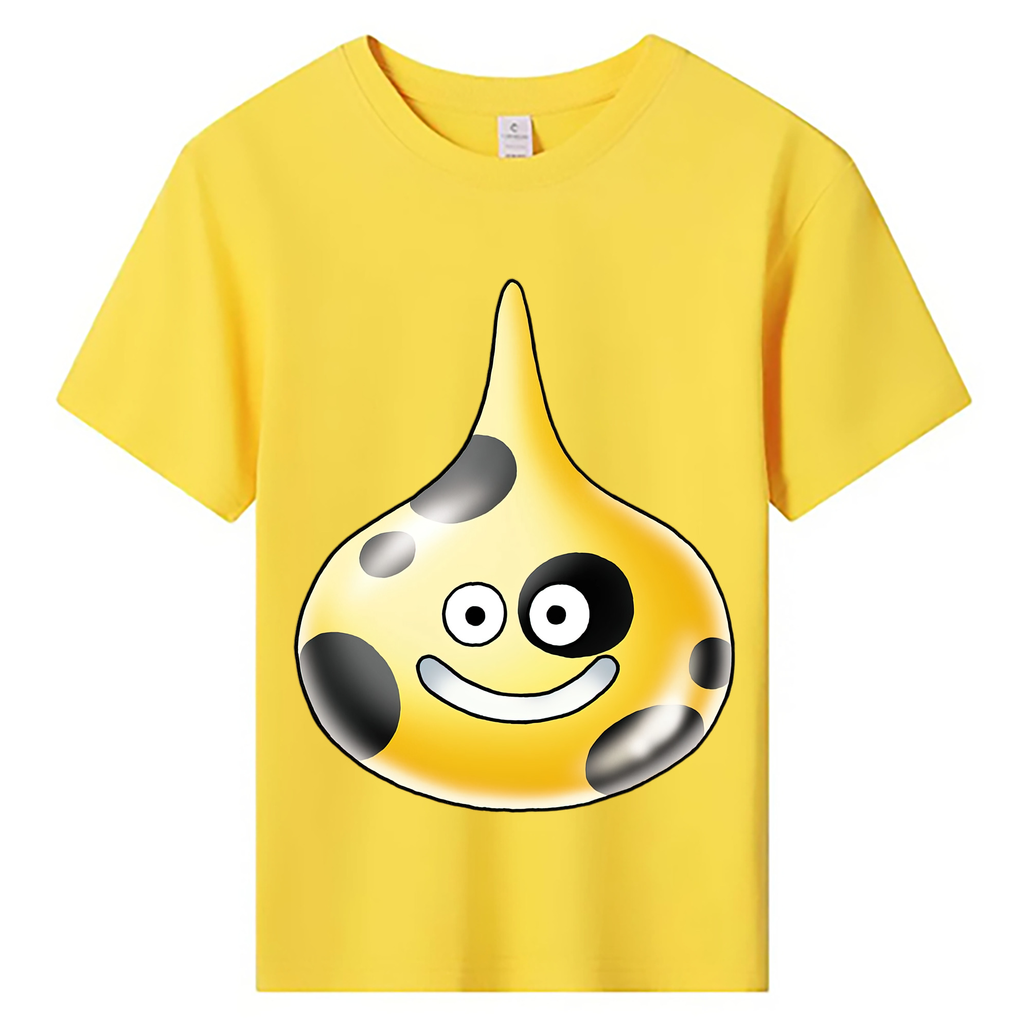 （画像用） ドラゴンクエスト Doragon Kuesuto Dragon Quest 綿100％キッズTシャツ（フロントプリント）