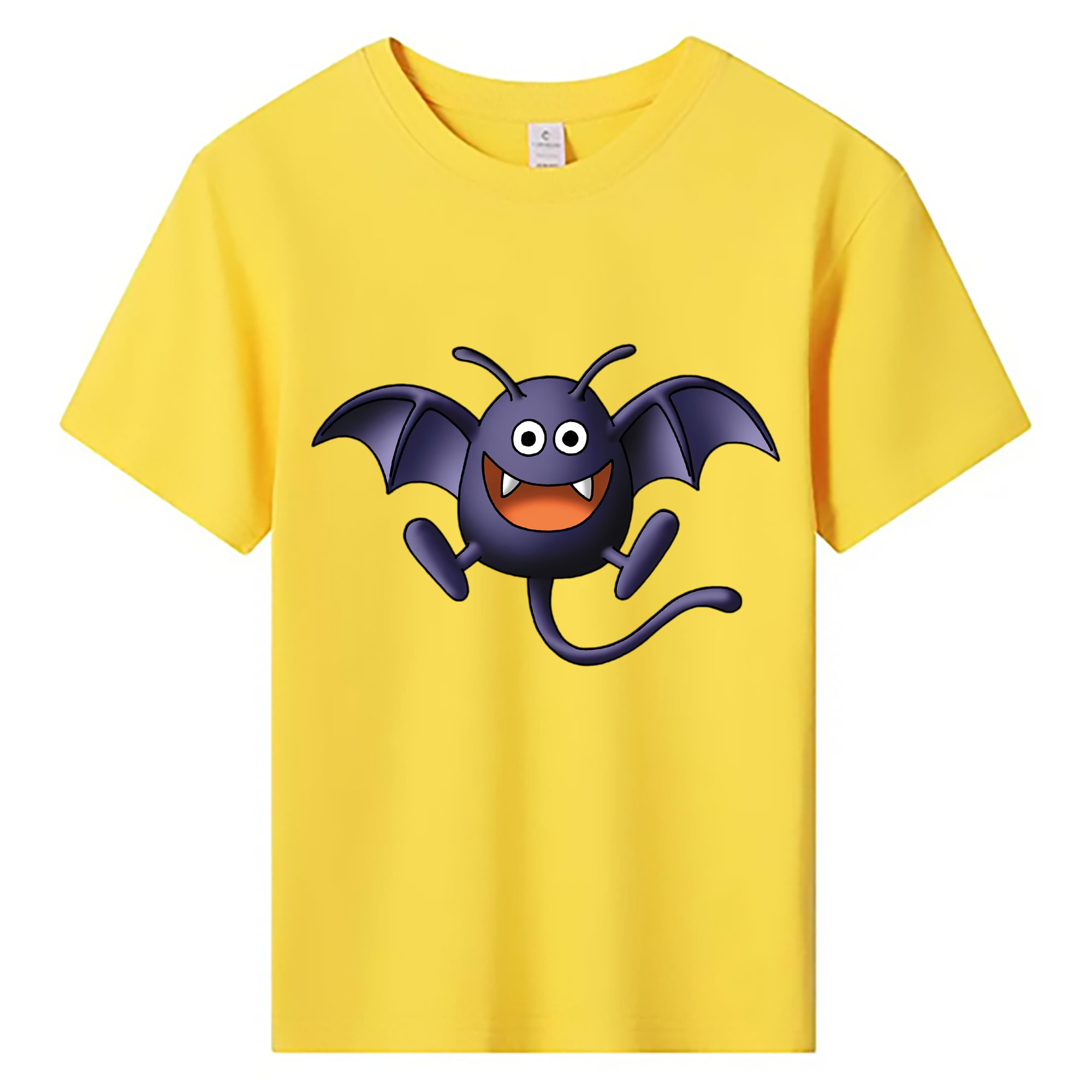 （画像用） ドラゴンクエスト Doragon Kuesuto Dragon Quest 綿100％キッズTシャツ（フロントプリント）
