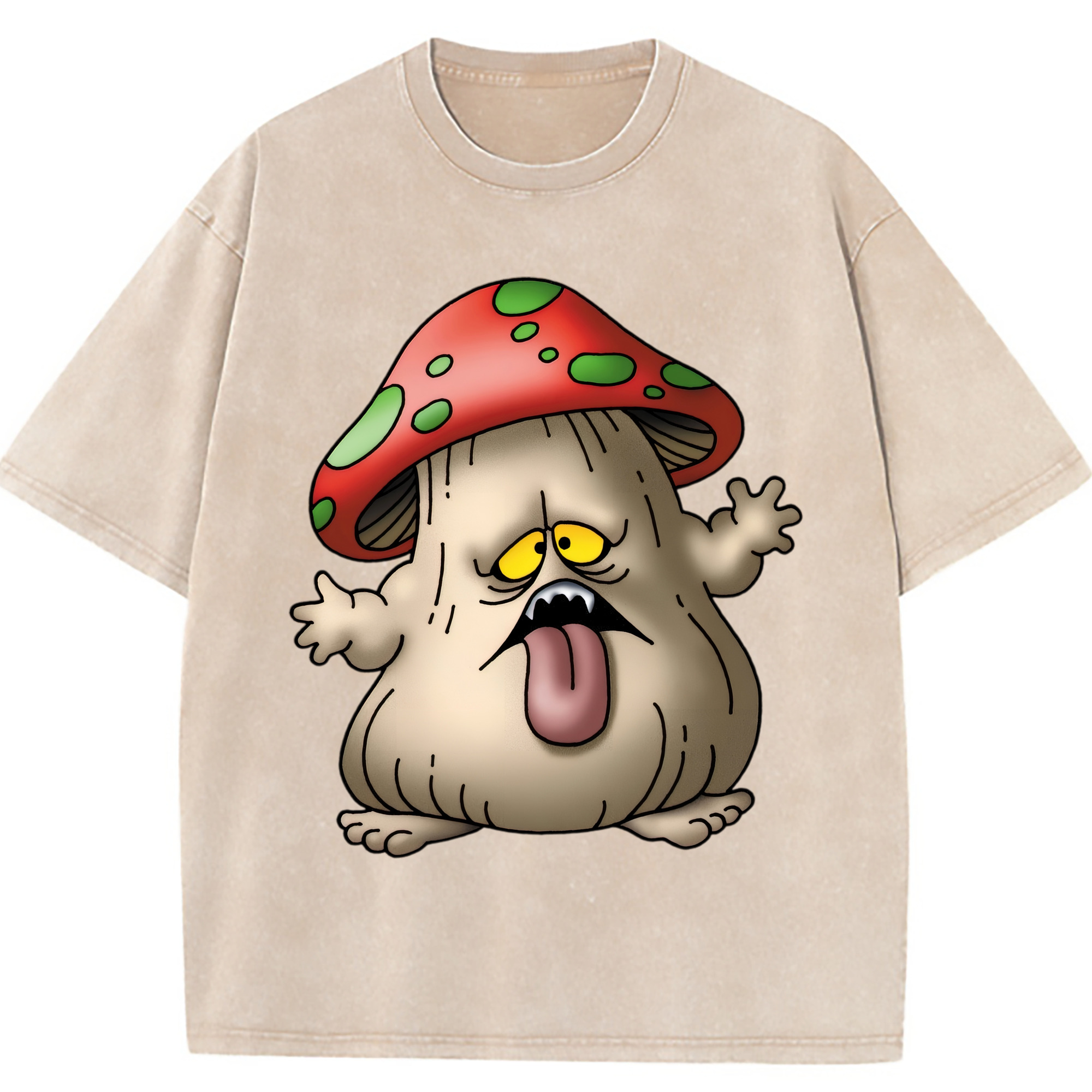（画像用） ドラゴンクエスト Doragon Kuesuto Dragon Quest 綿100% ヴィンテージ風 半袖Tシャツ（フロントプリント）