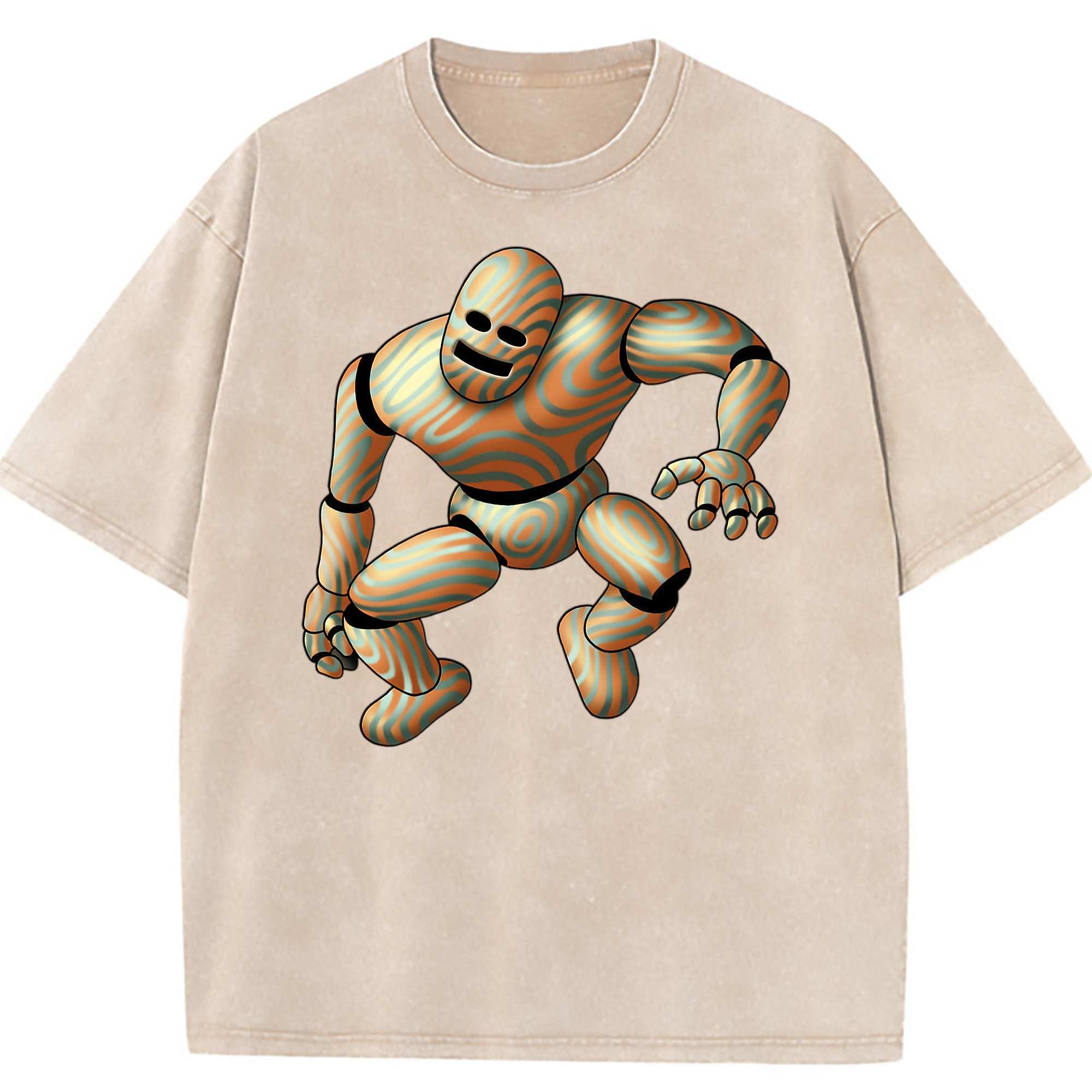 （画像用） ドラゴンクエスト Doragon Kuesuto Dragon Quest 綿100% ヴィンテージ風 半袖Tシャツ（フロントプリント）