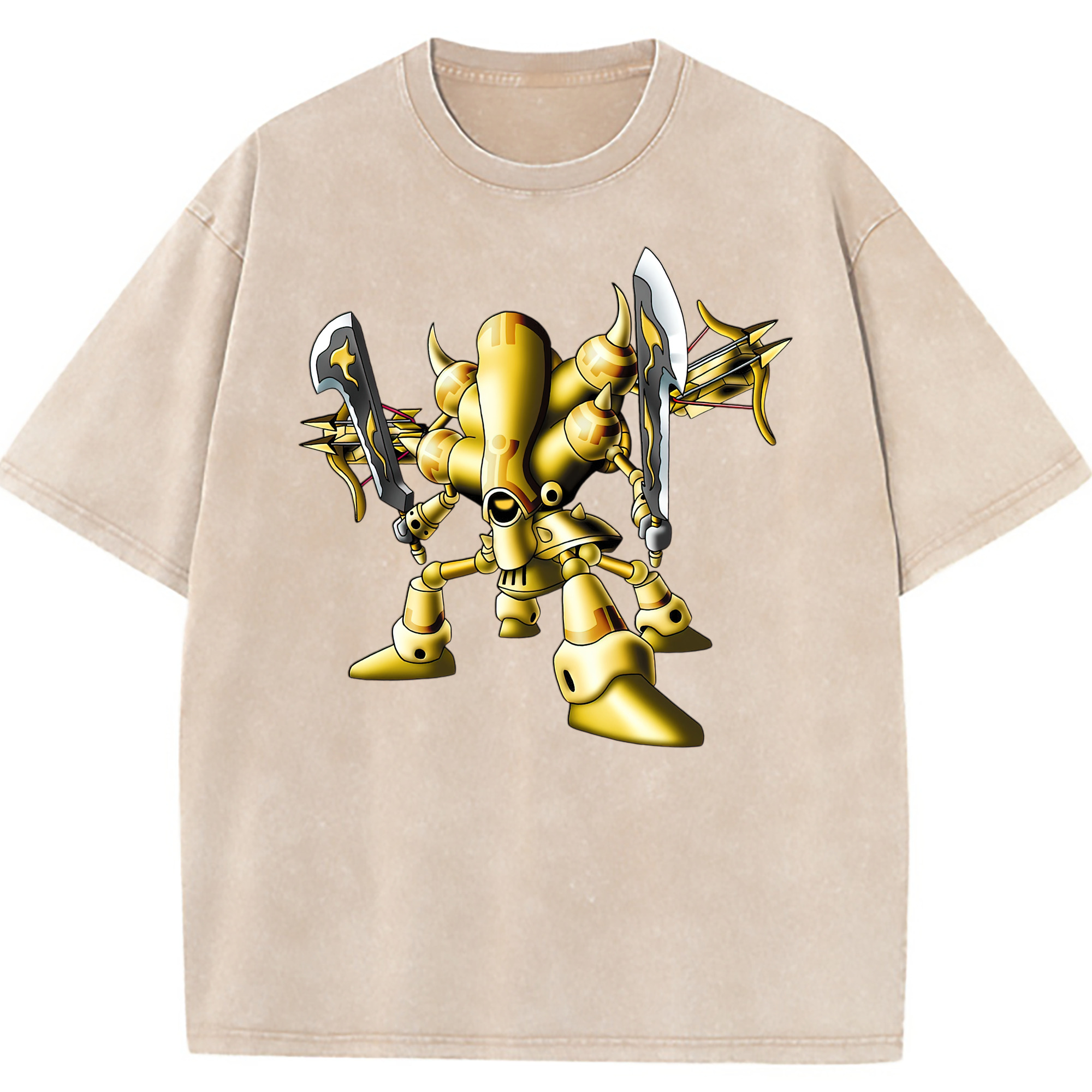 （画像用） ドラゴンクエスト Doragon Kuesuto Dragon Quest 綿100% ヴィンテージ風 半袖Tシャツ（フロントプリント）