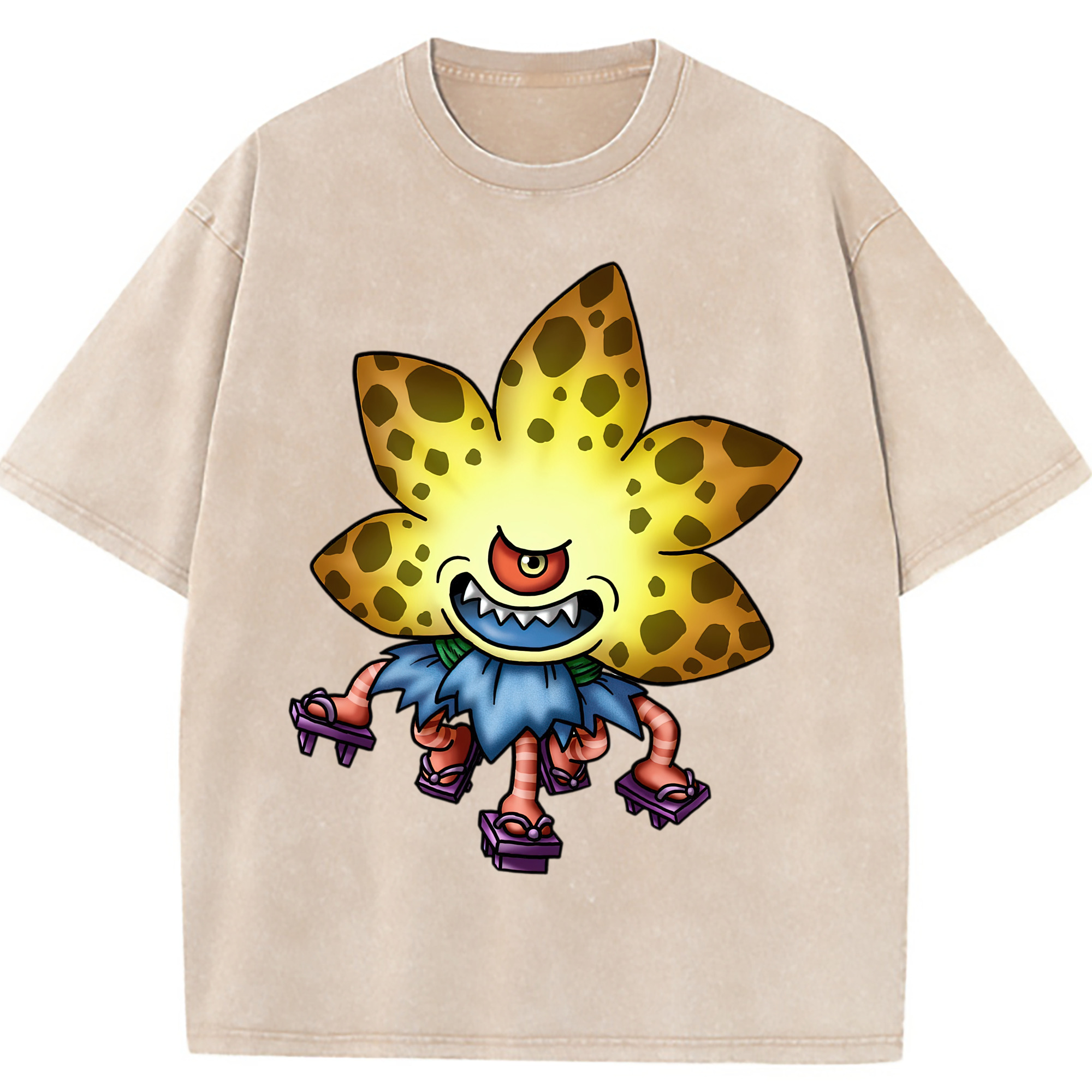 （画像用） ドラゴンクエスト Doragon Kuesuto Dragon Quest 綿100% ヴィンテージ風 半袖Tシャツ（フロントプリント）
