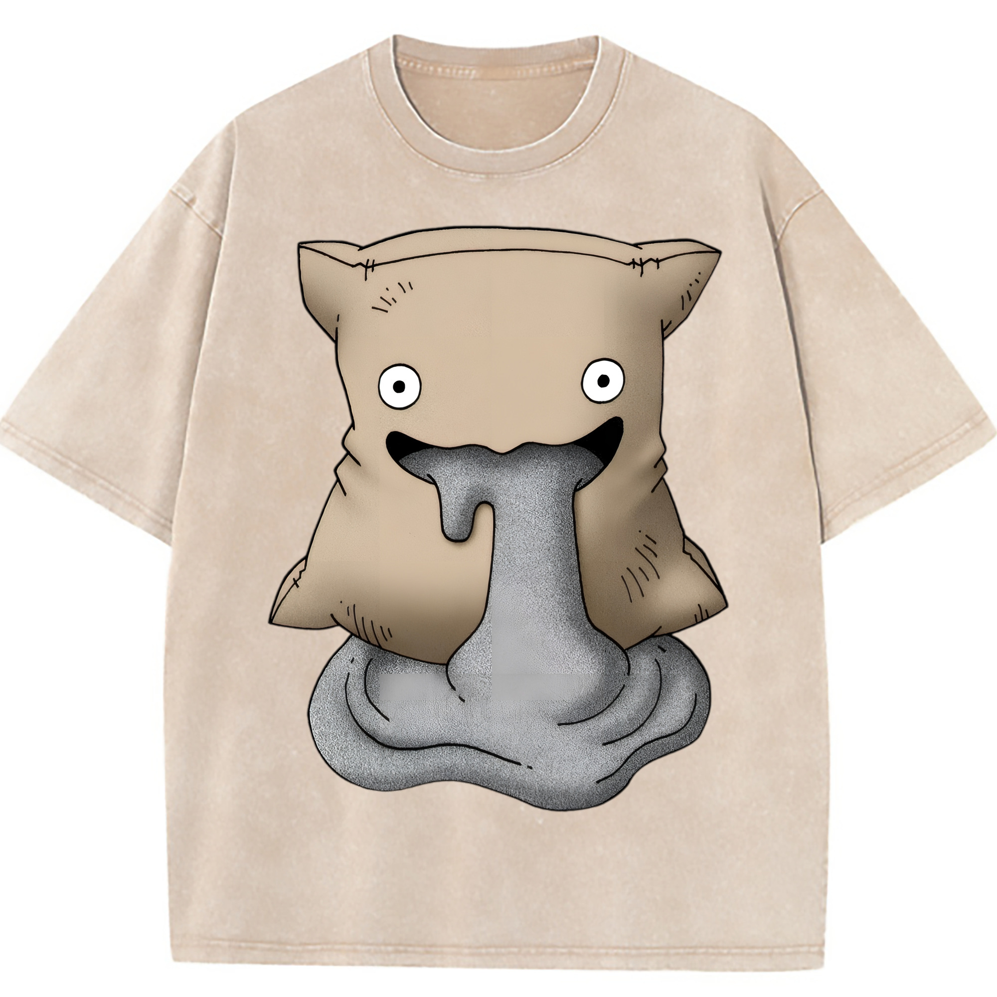 （画像用） ドラゴンクエスト Doragon Kuesuto Dragon Quest 綿100% ヴィンテージ風 半袖Tシャツ（フロントプリント）