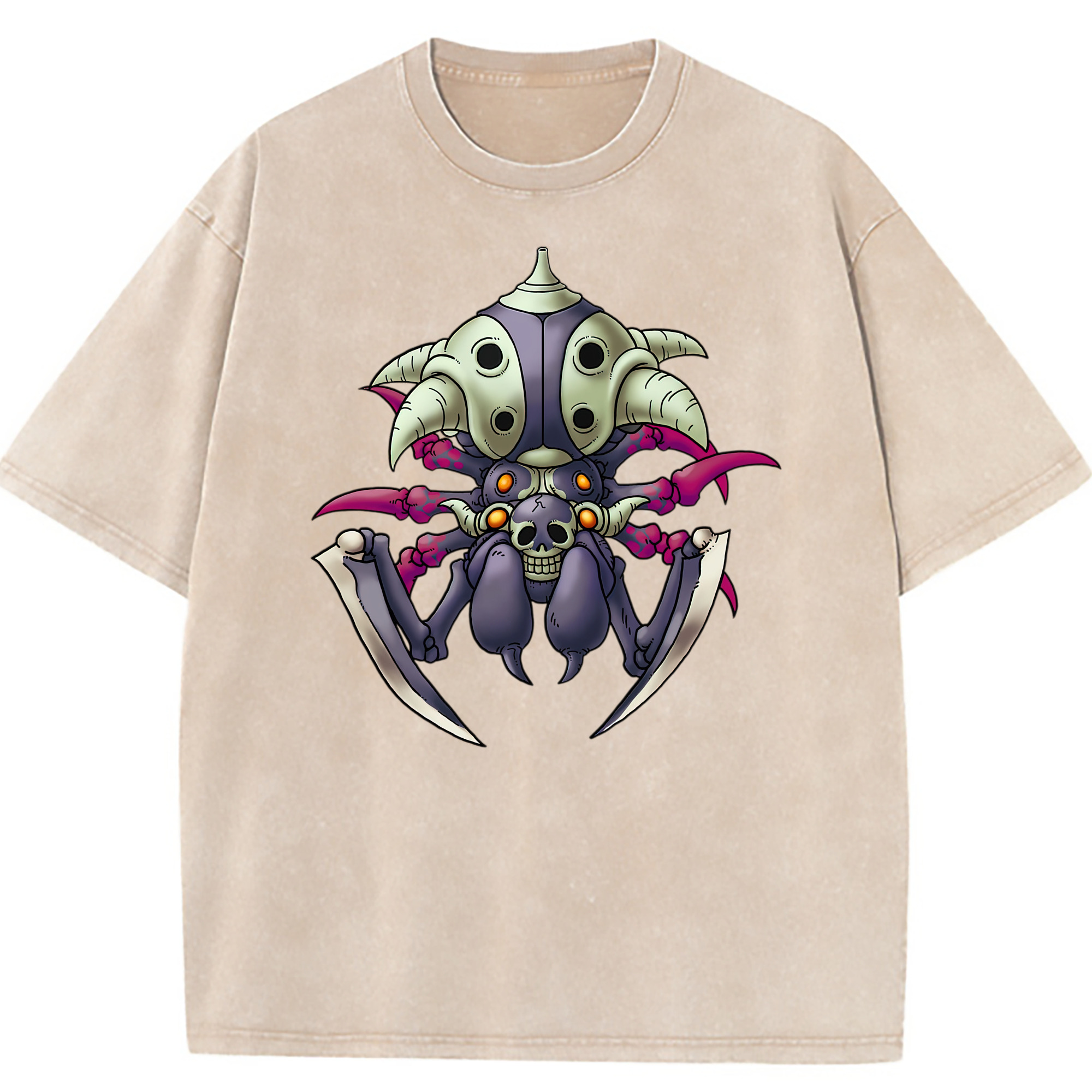 （画像用） ドラゴンクエスト Doragon Kuesuto Dragon Quest 綿100% ヴィンテージ風 半袖Tシャツ（フロントプリント）