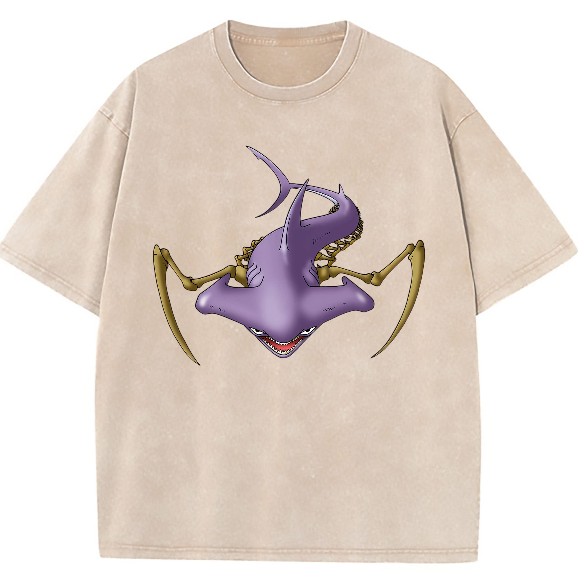 （画像用） ドラゴンクエスト Doragon Kuesuto Dragon Quest 綿100% ヴィンテージ風 半袖Tシャツ（フロントプリント）