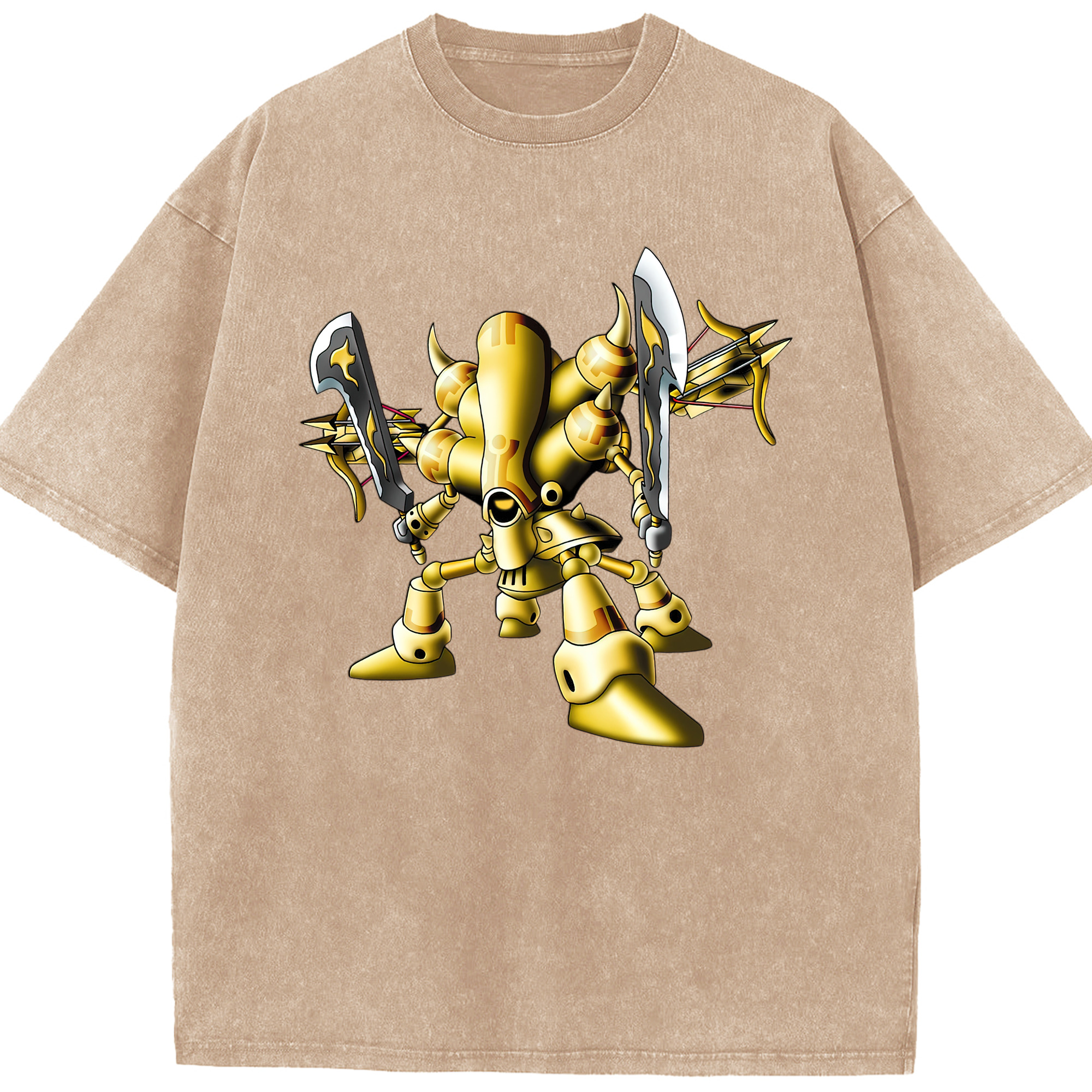 （画像用） ドラゴンクエスト Doragon Kuesuto Dragon Quest 綿100% ヴィンテージ風 半袖Tシャツ（フロントプリント）