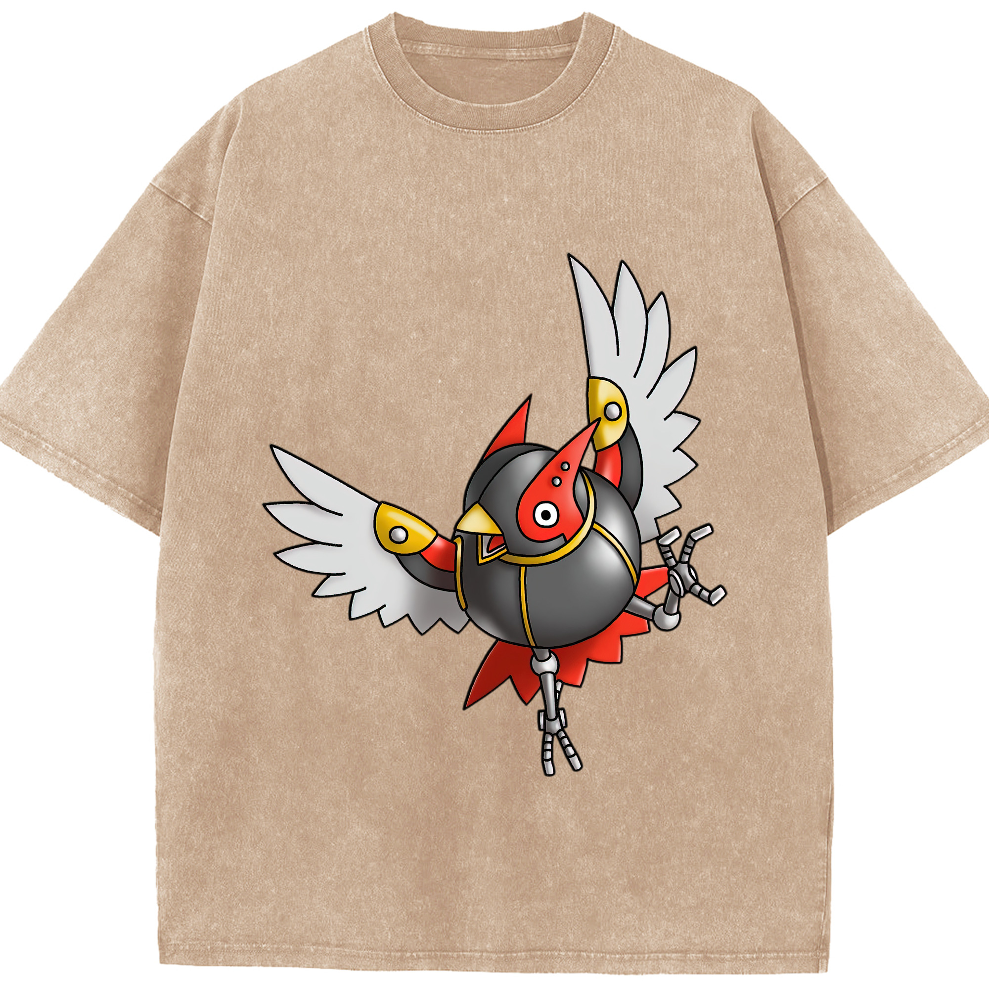 （画像用） ドラゴンクエスト Doragon Kuesuto Dragon Quest 綿100% ヴィンテージ風 半袖Tシャツ（フロントプリント）