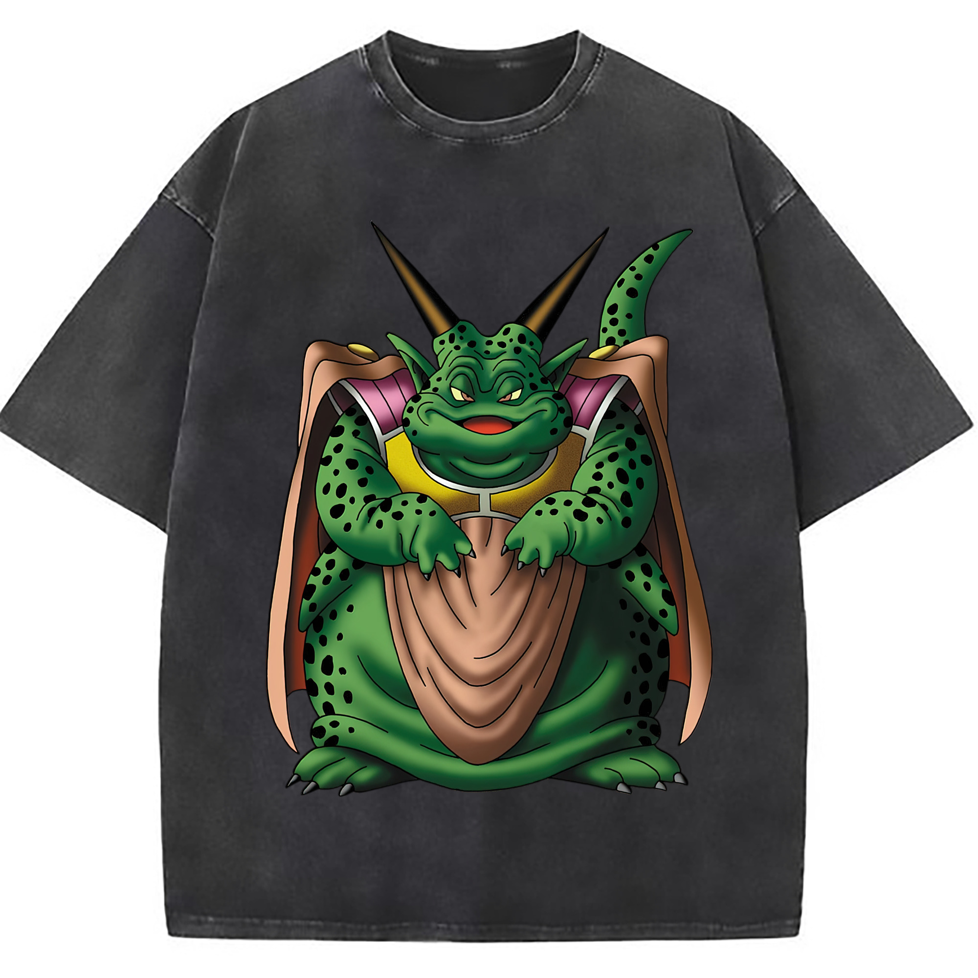 （画像用） ドラゴンクエスト Doragon Kuesuto Dragon Quest 綿100% ヴィンテージ風 半袖Tシャツ（フロントプリント）