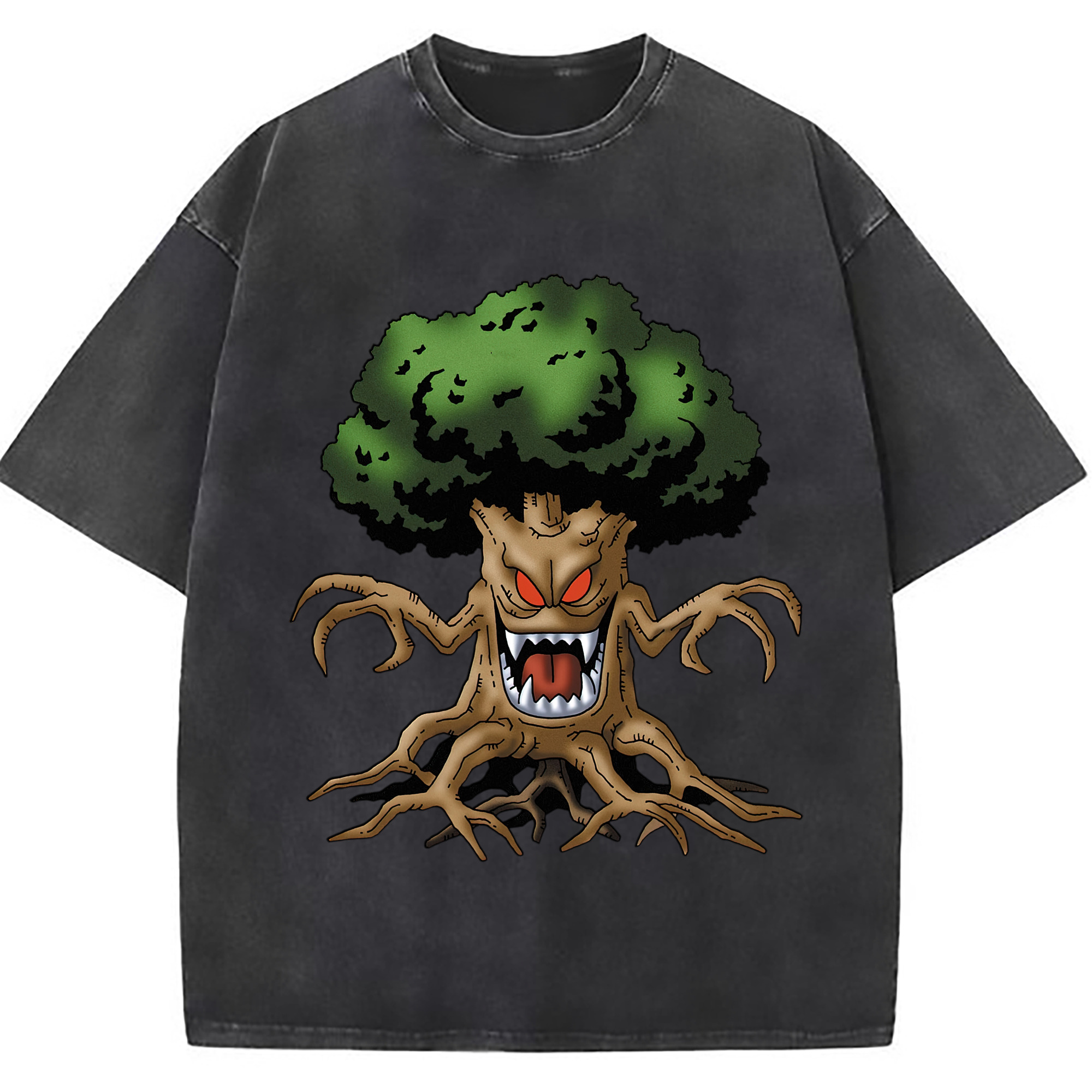 （画像用） ドラゴンクエスト Doragon Kuesuto Dragon Quest 綿100% ヴィンテージ風 半袖Tシャツ（フロントプリント）