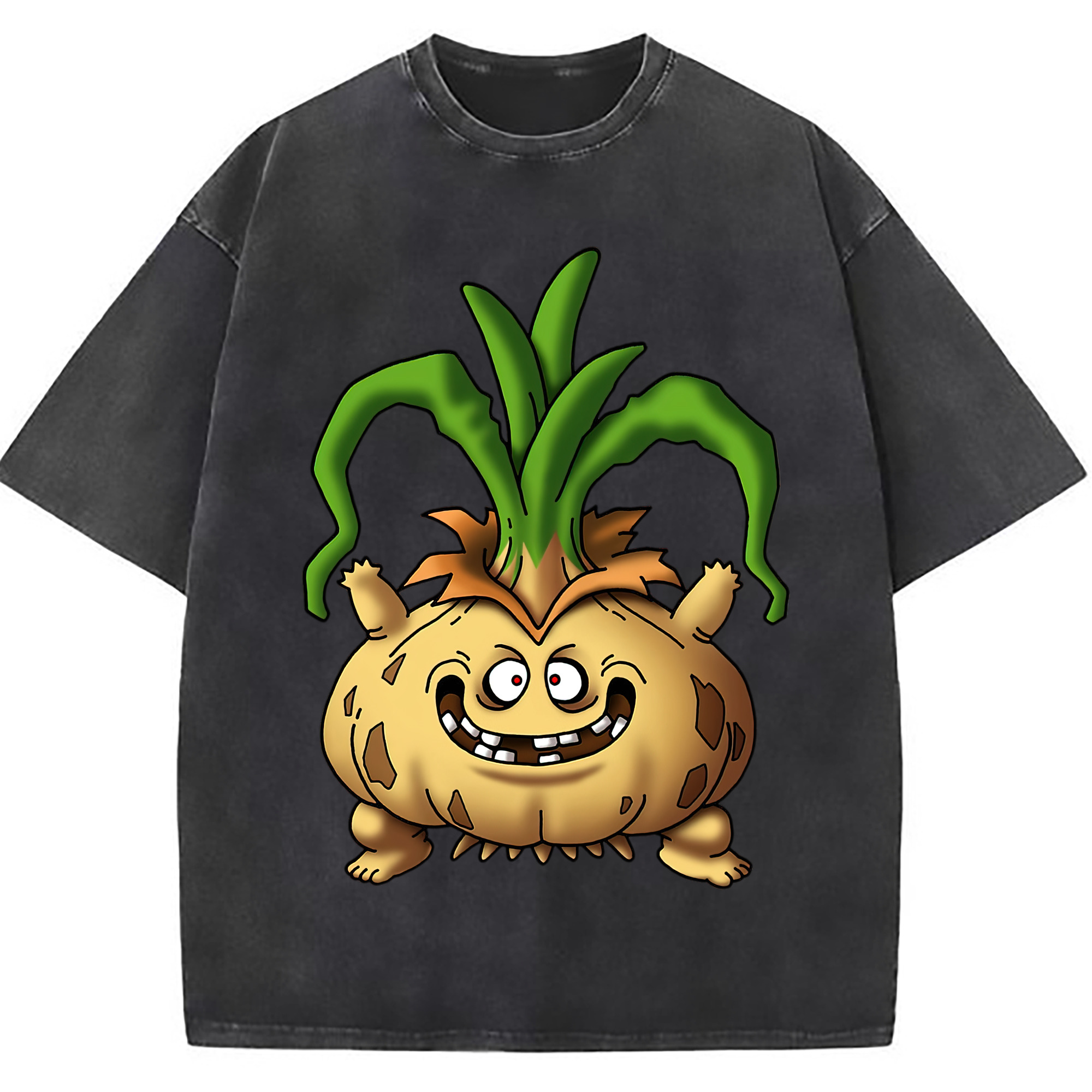 （画像用） ドラゴンクエスト Doragon Kuesuto Dragon Quest 綿100% ヴィンテージ風 半袖Tシャツ（フロントプリント）