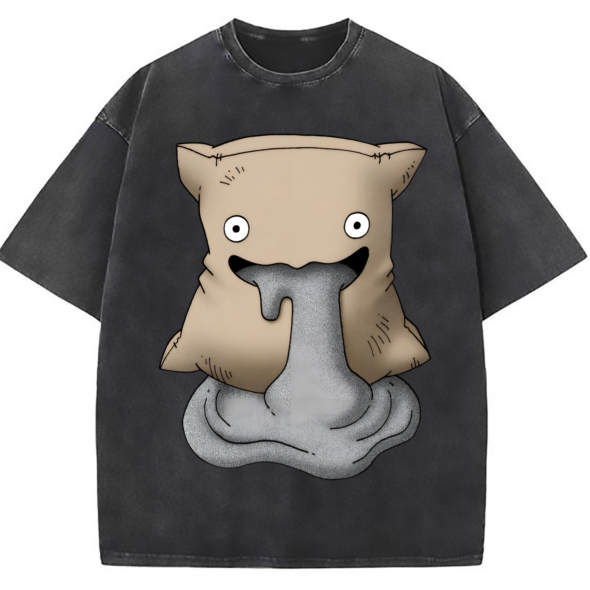 （画像用） ドラゴンクエスト Doragon Kuesuto Dragon Quest 綿100% ヴィンテージ風 半袖Tシャツ（フロントプリント）