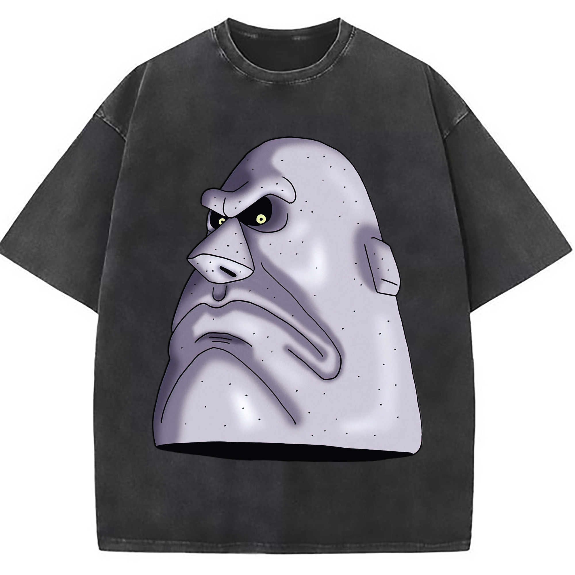 （画像用） ドラゴンクエスト Doragon Kuesuto Dragon Quest 綿100% ヴィンテージ風 半袖Tシャツ（フロントプリント）