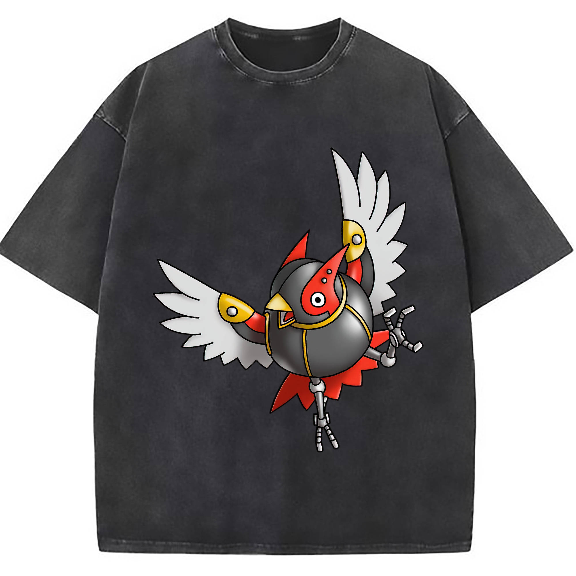 （画像用） ドラゴンクエスト Doragon Kuesuto Dragon Quest 綿100% ヴィンテージ風 半袖Tシャツ（フロントプリント）
