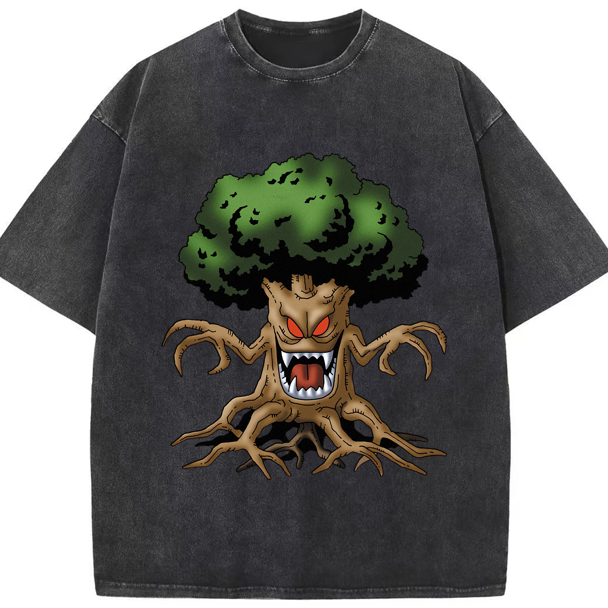 （画像用） ドラゴンクエスト Doragon Kuesuto Dragon Quest 綿100% ヴィンテージ風 半袖Tシャツ（フロントプリント）