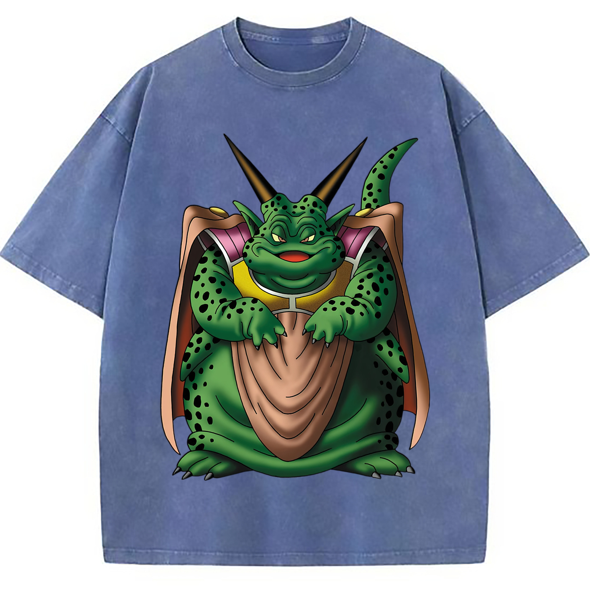 （画像用） ドラゴンクエスト Doragon Kuesuto Dragon Quest 綿100% ヴィンテージ風 半袖Tシャツ（フロントプリント）