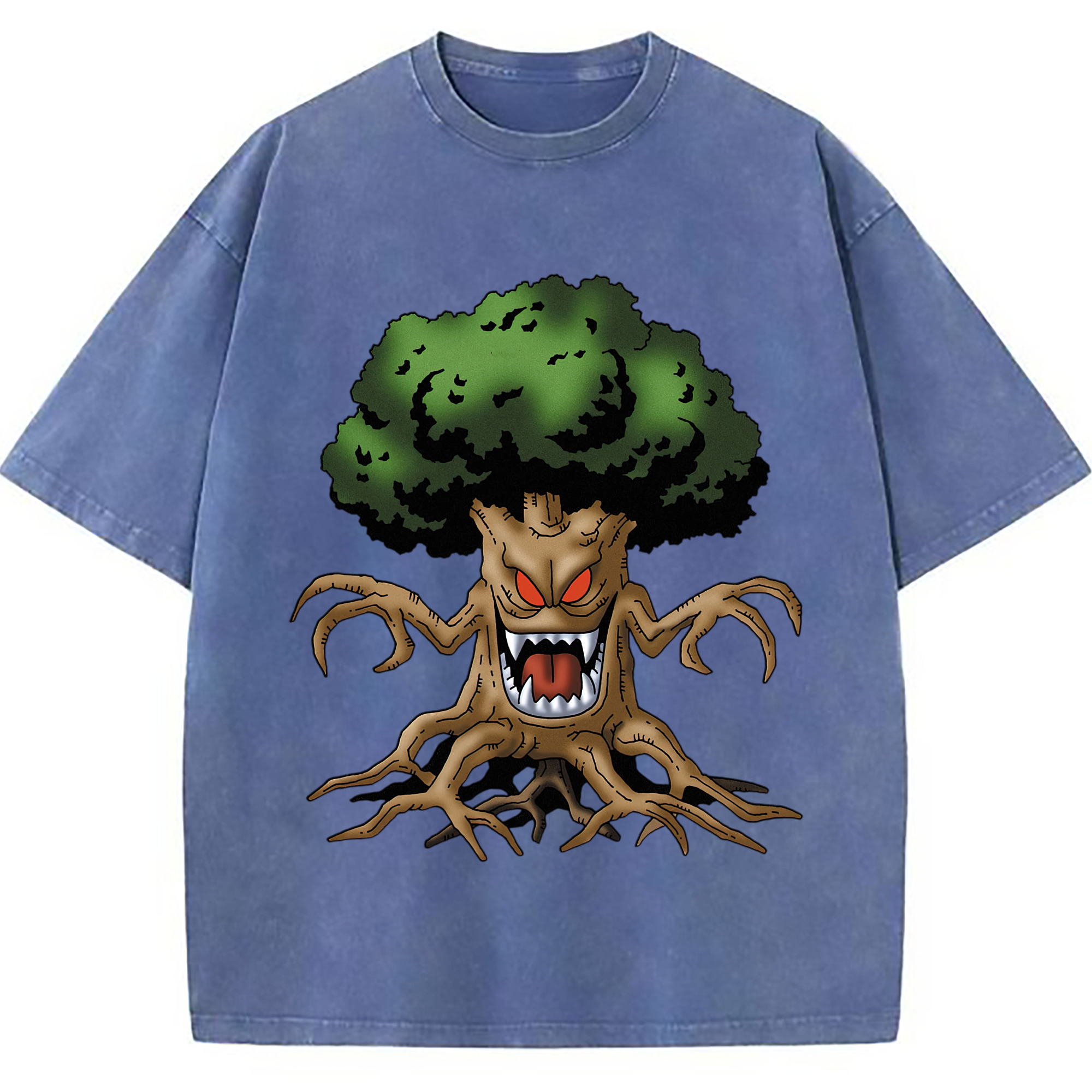 （画像用） ドラゴンクエスト Doragon Kuesuto Dragon Quest 綿100% ヴィンテージ風 半袖Tシャツ（フロントプリント）