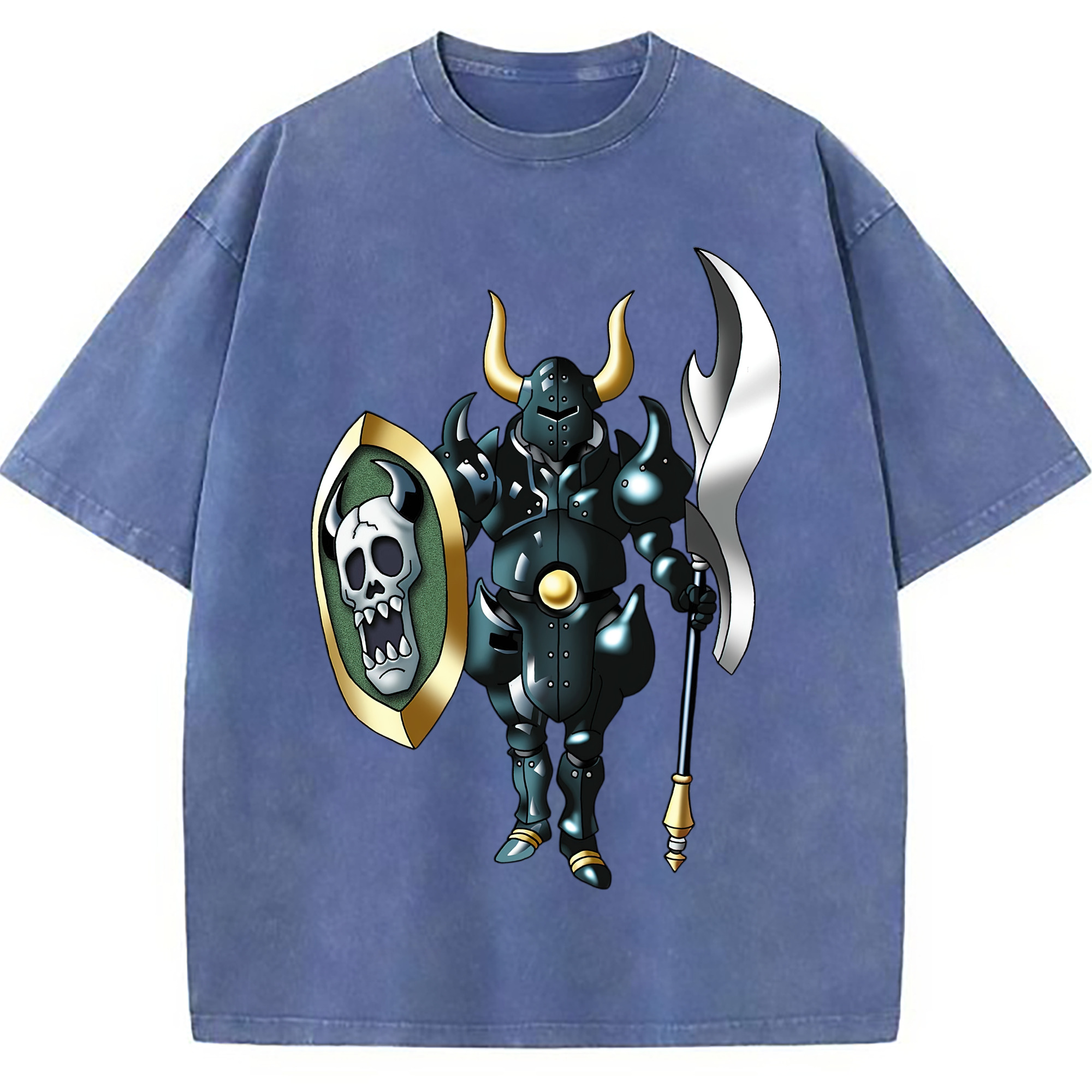 （画像用） ドラゴンクエスト Doragon Kuesuto Dragon Quest 綿100% ヴィンテージ風 半袖Tシャツ（フロントプリント）