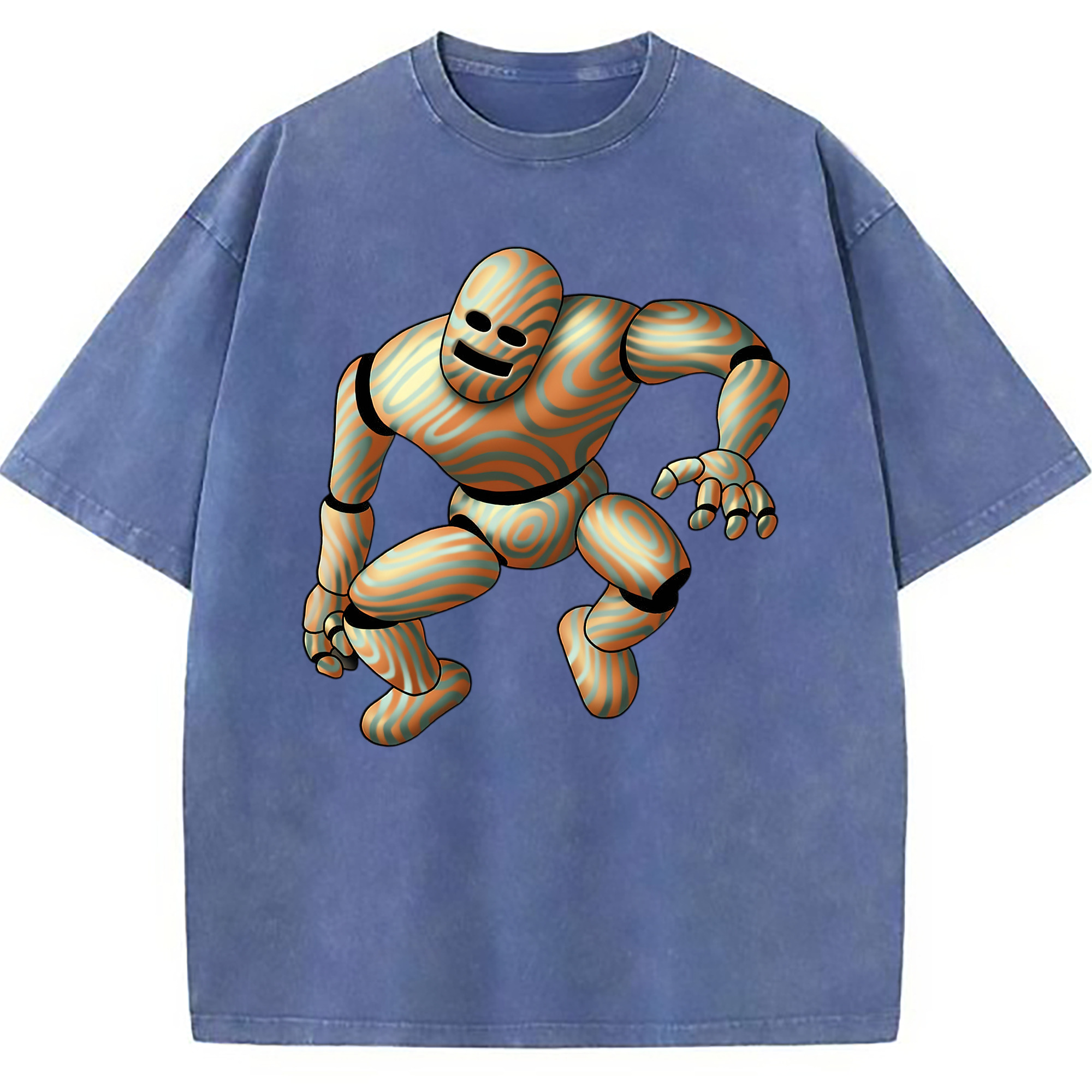 （画像用） ドラゴンクエスト Doragon Kuesuto Dragon Quest 綿100% ヴィンテージ風 半袖Tシャツ（フロントプリント）