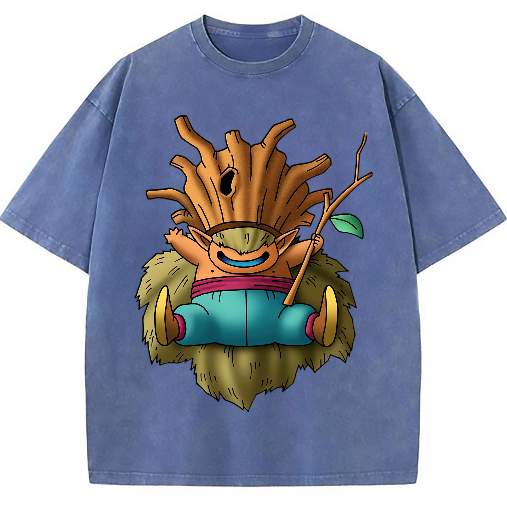（画像用） ドラゴンクエスト Doragon Kuesuto Dragon Quest 綿100% ヴィンテージ風 半袖Tシャツ（フロントプリント）