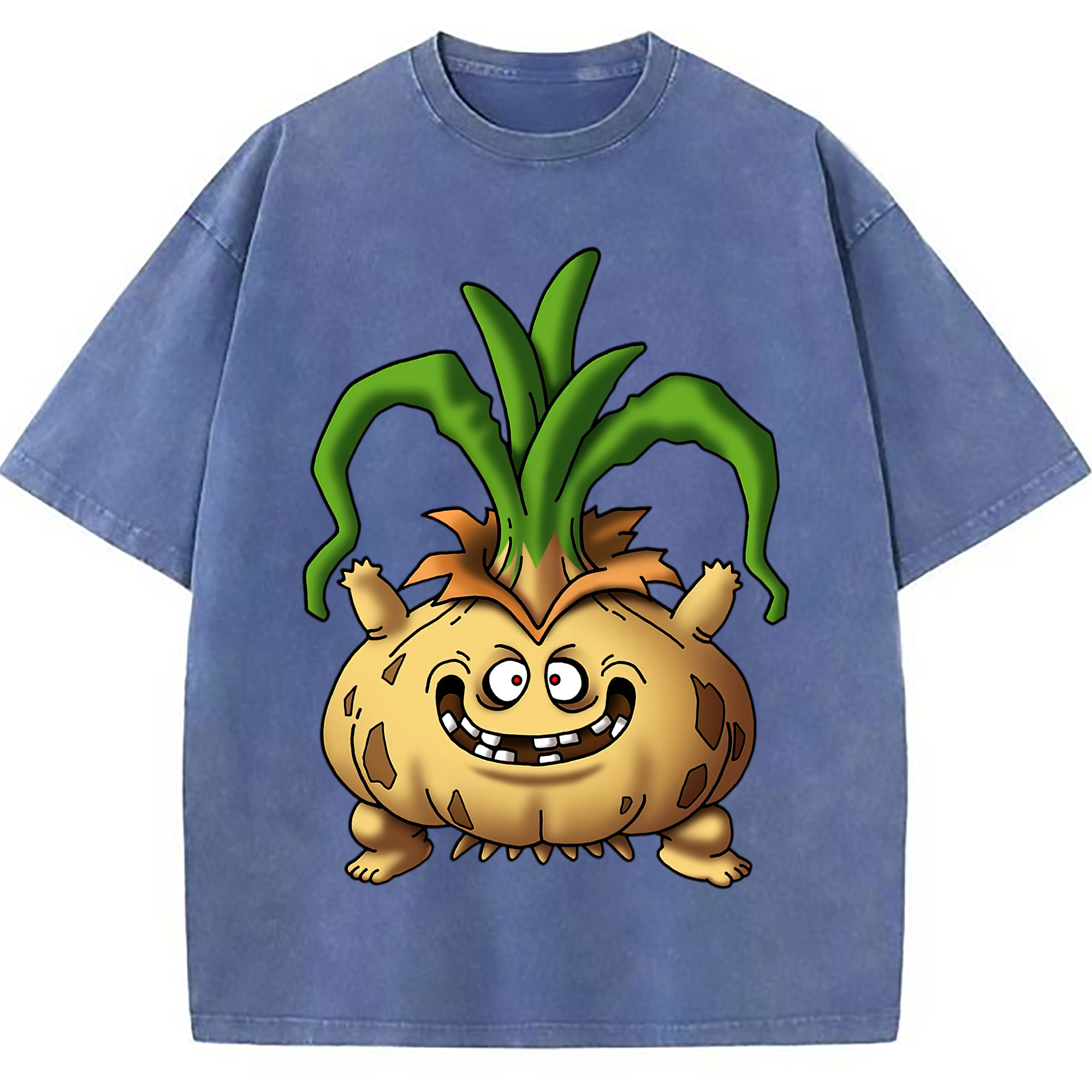 （画像用） ドラゴンクエスト Doragon Kuesuto Dragon Quest 綿100% ヴィンテージ風 半袖Tシャツ（フロントプリント）