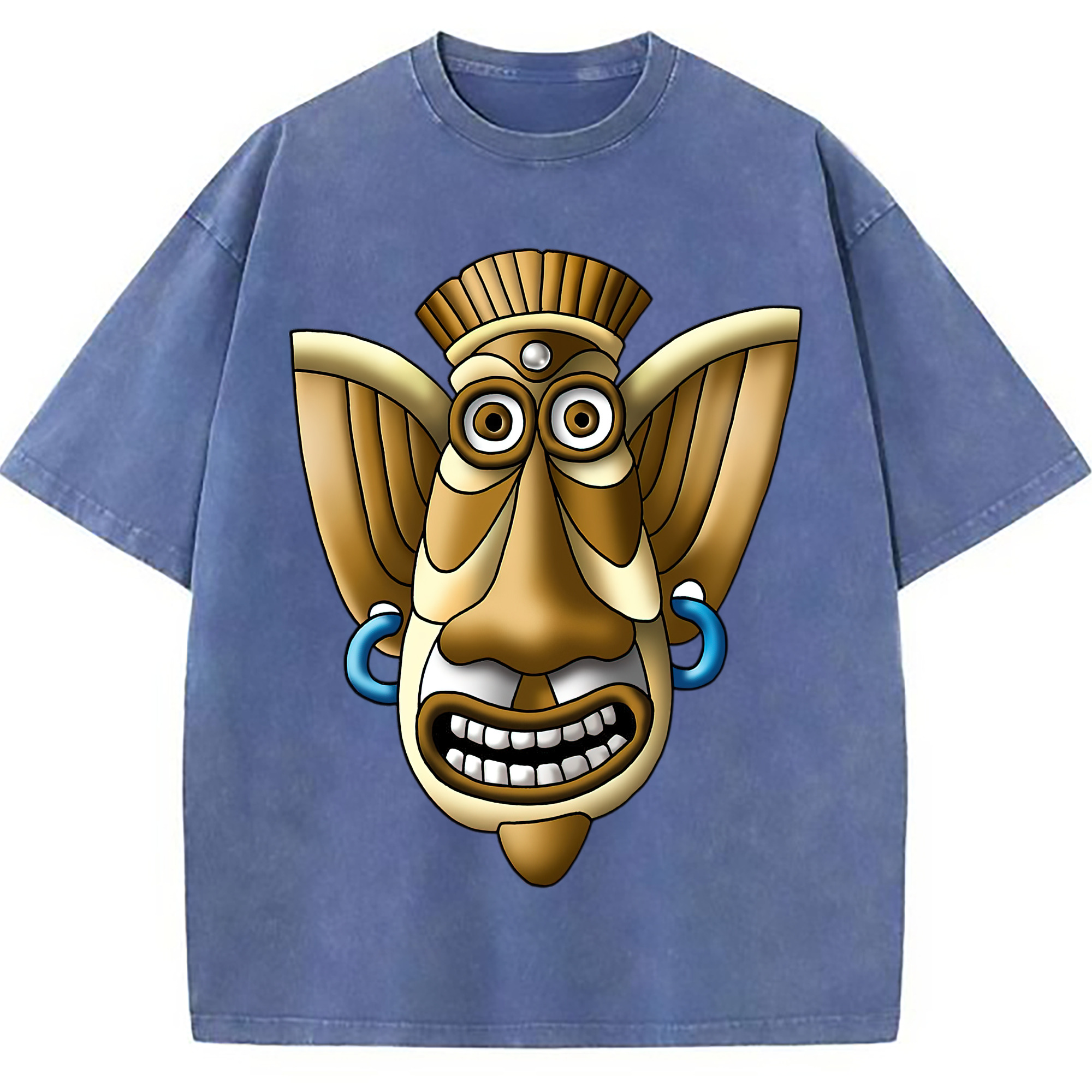 （画像用） ドラゴンクエスト Doragon Kuesuto Dragon Quest 綿100% ヴィンテージ風 半袖Tシャツ（フロントプリント）
