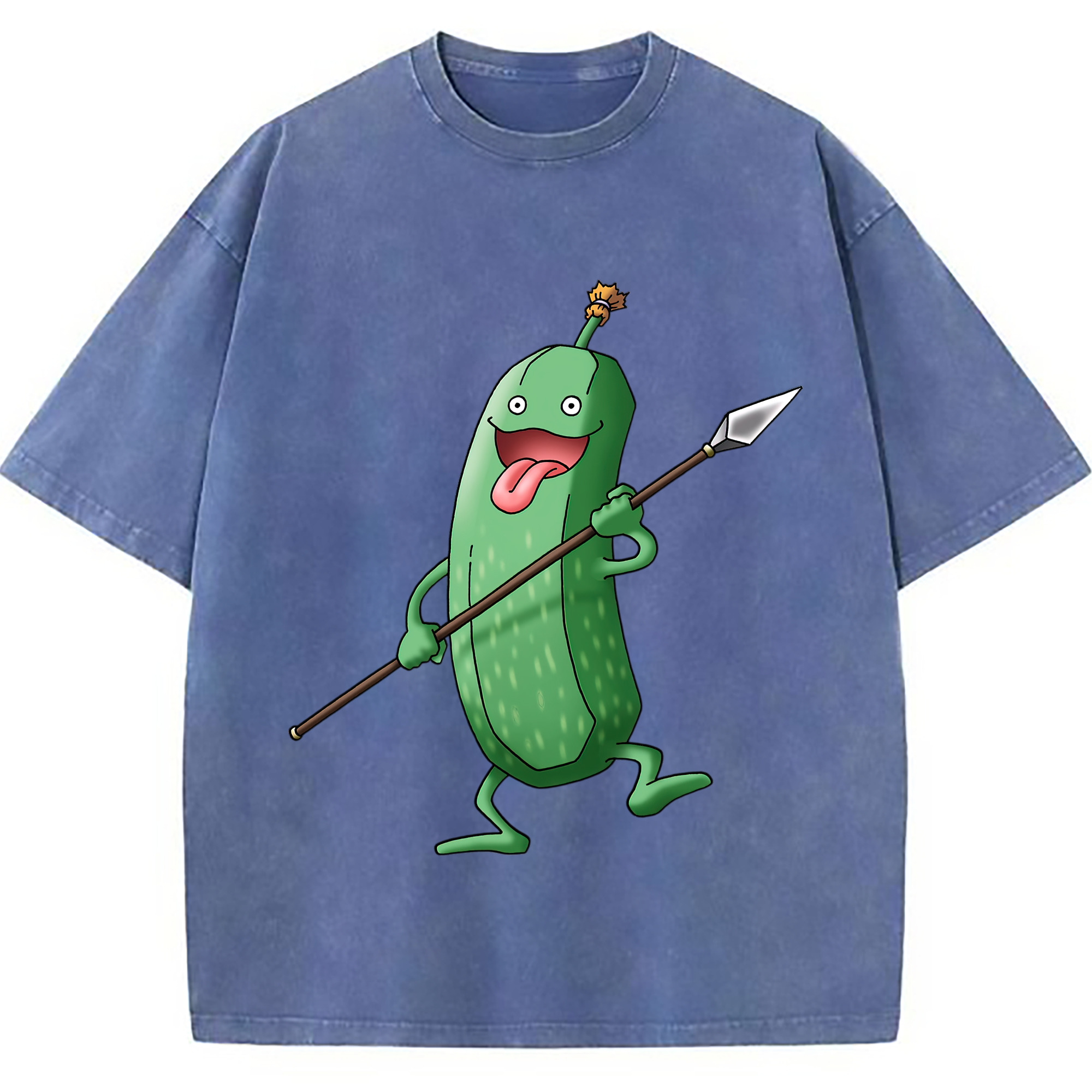 （画像用） ドラゴンクエスト Doragon Kuesuto Dragon Quest 綿100% ヴィンテージ風 半袖Tシャツ（フロントプリント）