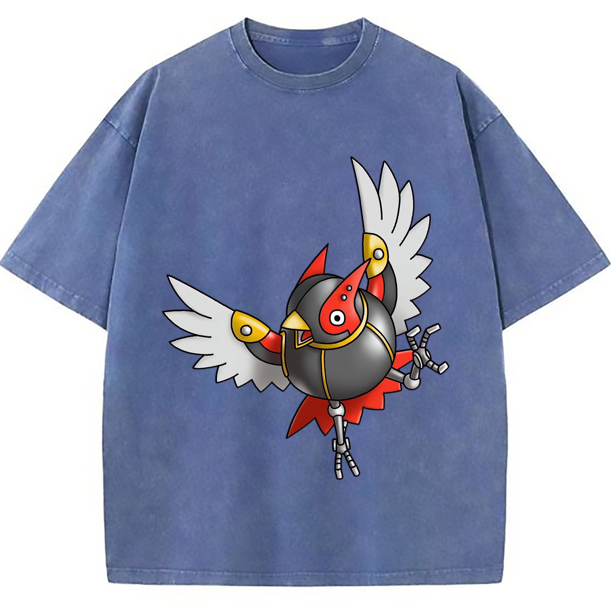 （画像用） ドラゴンクエスト Doragon Kuesuto Dragon Quest 綿100% ヴィンテージ風 半袖Tシャツ（フロントプリント）