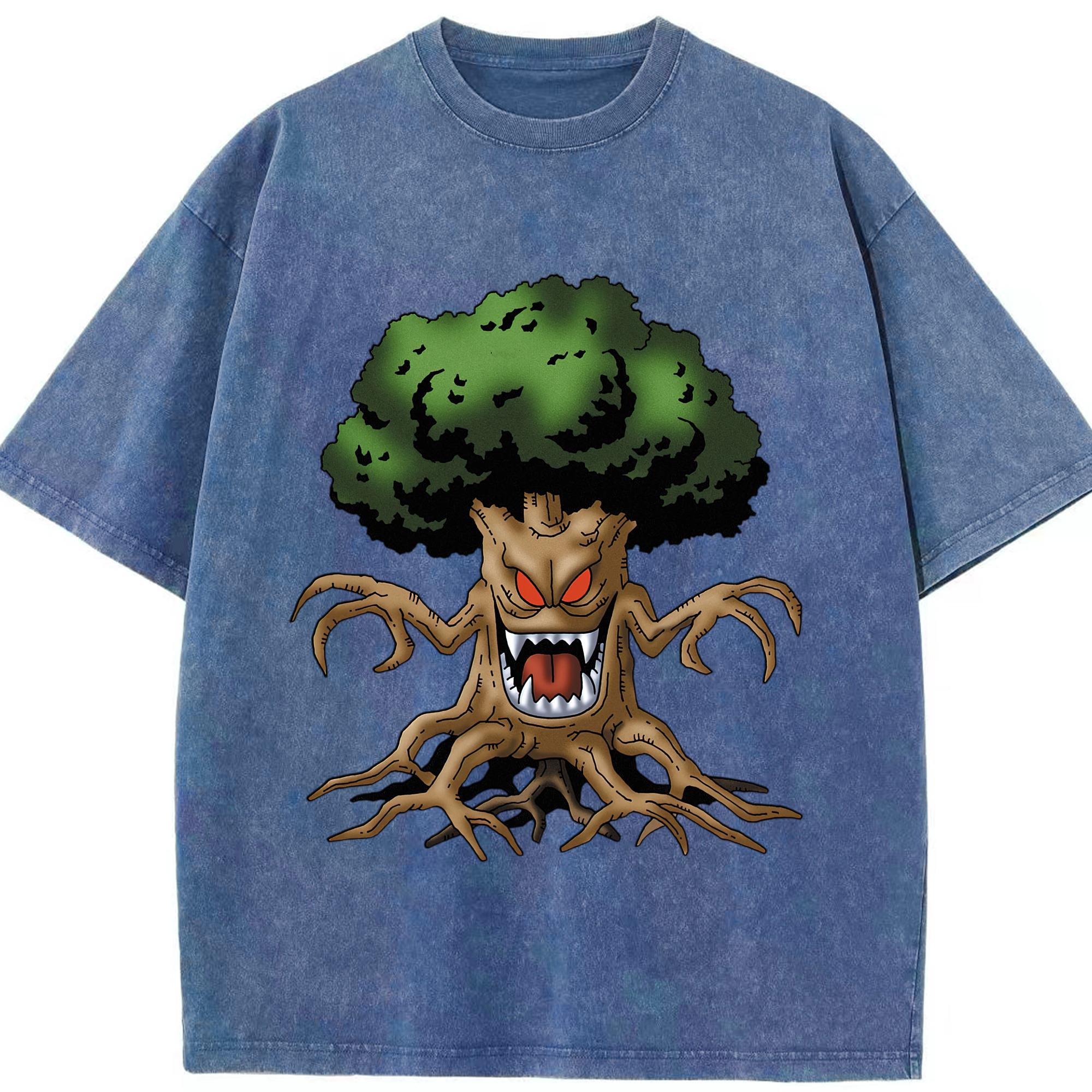 （画像用） ドラゴンクエスト Doragon Kuesuto Dragon Quest 綿100% ヴィンテージ風 半袖Tシャツ（フロントプリント）