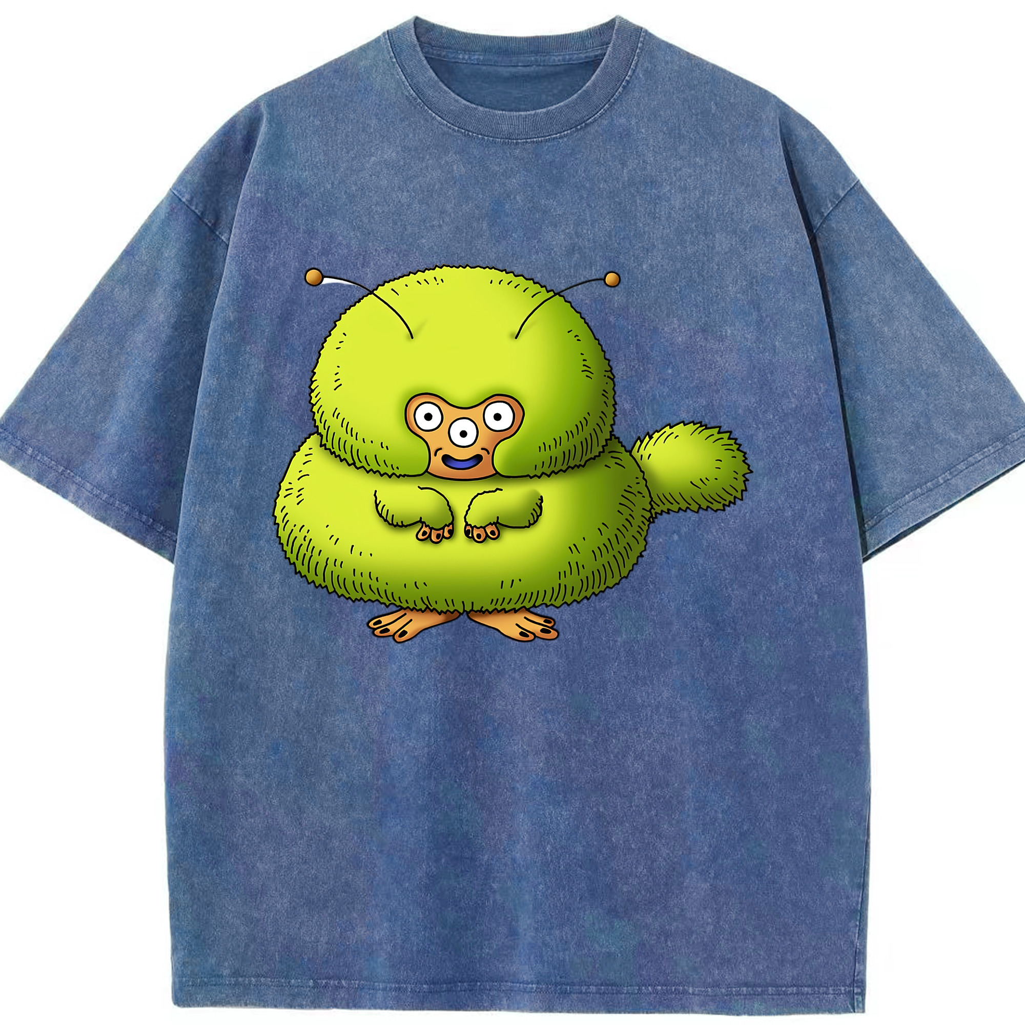 （画像用） ドラゴンクエスト Doragon Kuesuto Dragon Quest 綿100% ヴィンテージ風 半袖Tシャツ（フロントプリント）