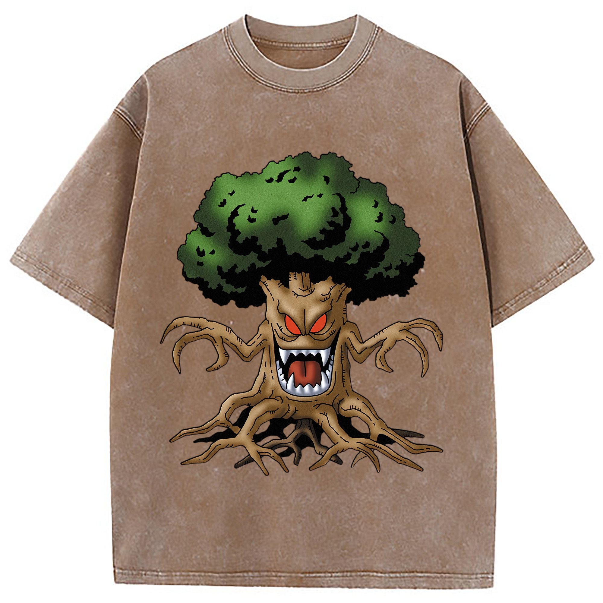 （画像用） ドラゴンクエスト Doragon Kuesuto Dragon Quest 綿100% ヴィンテージ風 半袖Tシャツ（フロントプリント）