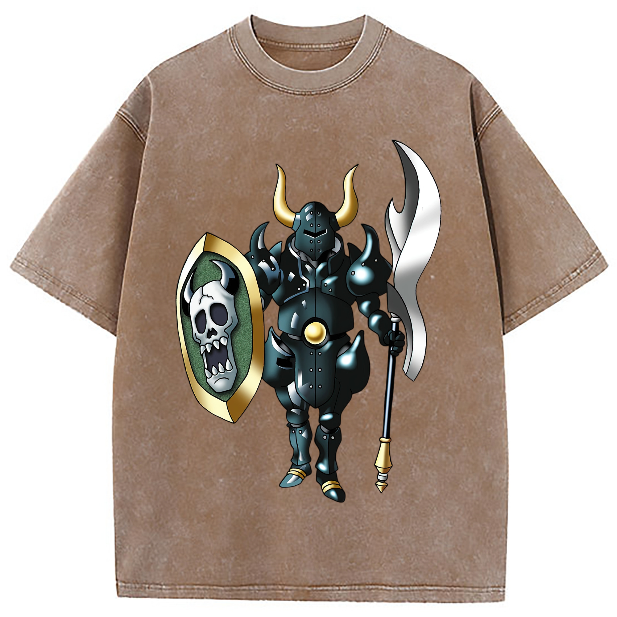 （画像用） ドラゴンクエスト Doragon Kuesuto Dragon Quest 綿100% ヴィンテージ風 半袖Tシャツ（フロントプリント）