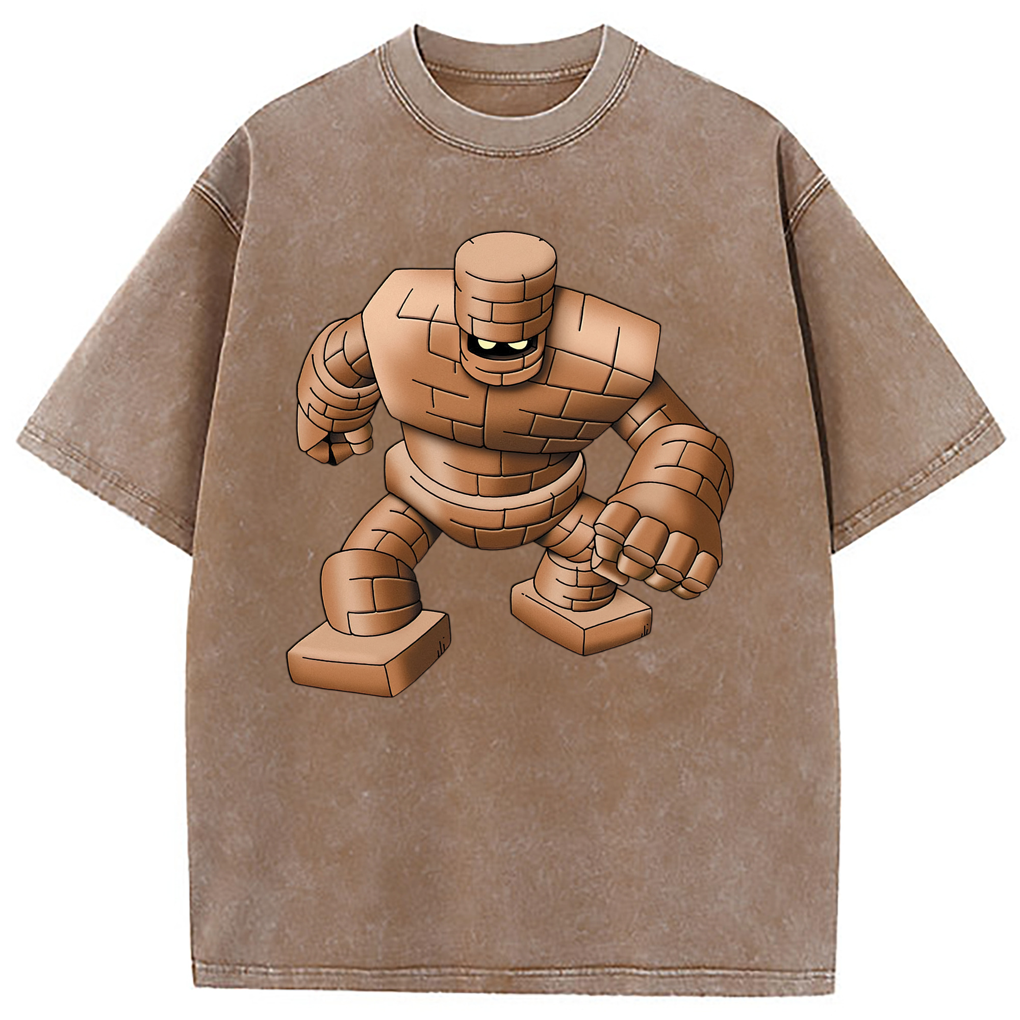 （画像用） ドラゴンクエスト Doragon Kuesuto Dragon Quest 綿100% ヴィンテージ風 半袖Tシャツ（フロントプリント）