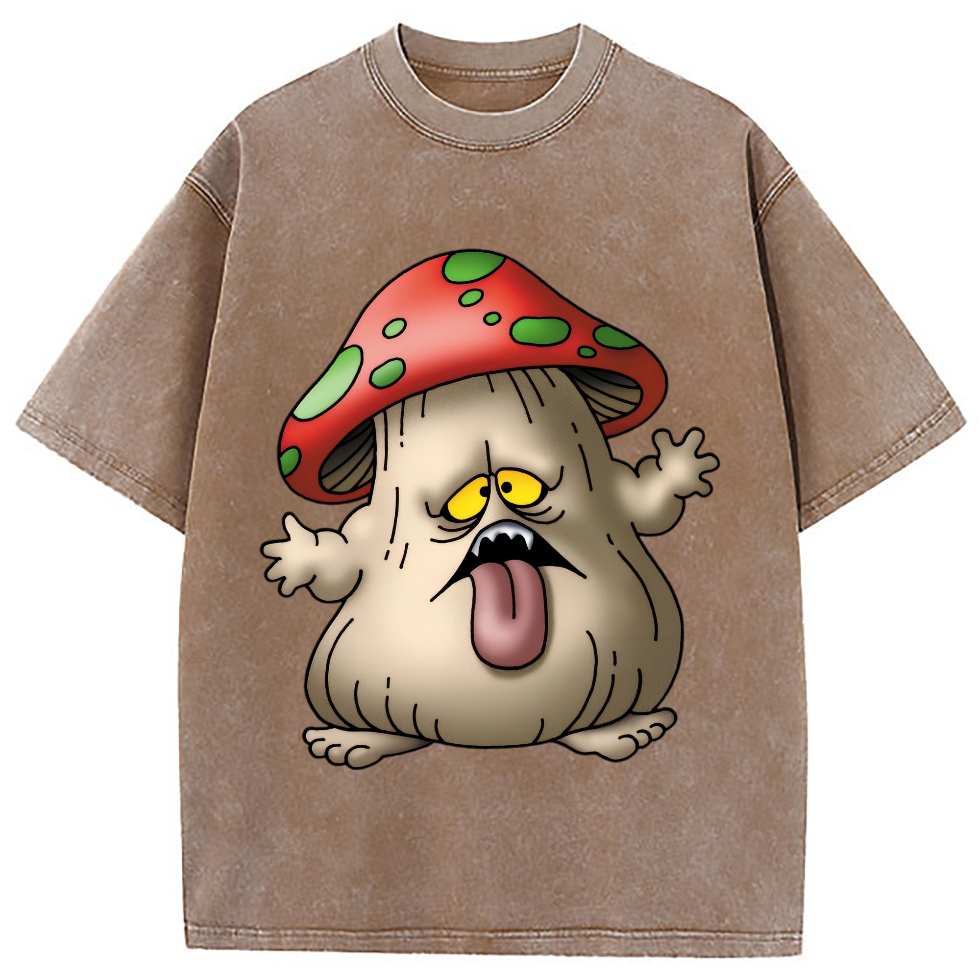 （画像用） ドラゴンクエスト Doragon Kuesuto Dragon Quest 綿100% ヴィンテージ風 半袖Tシャツ（フロントプリント）