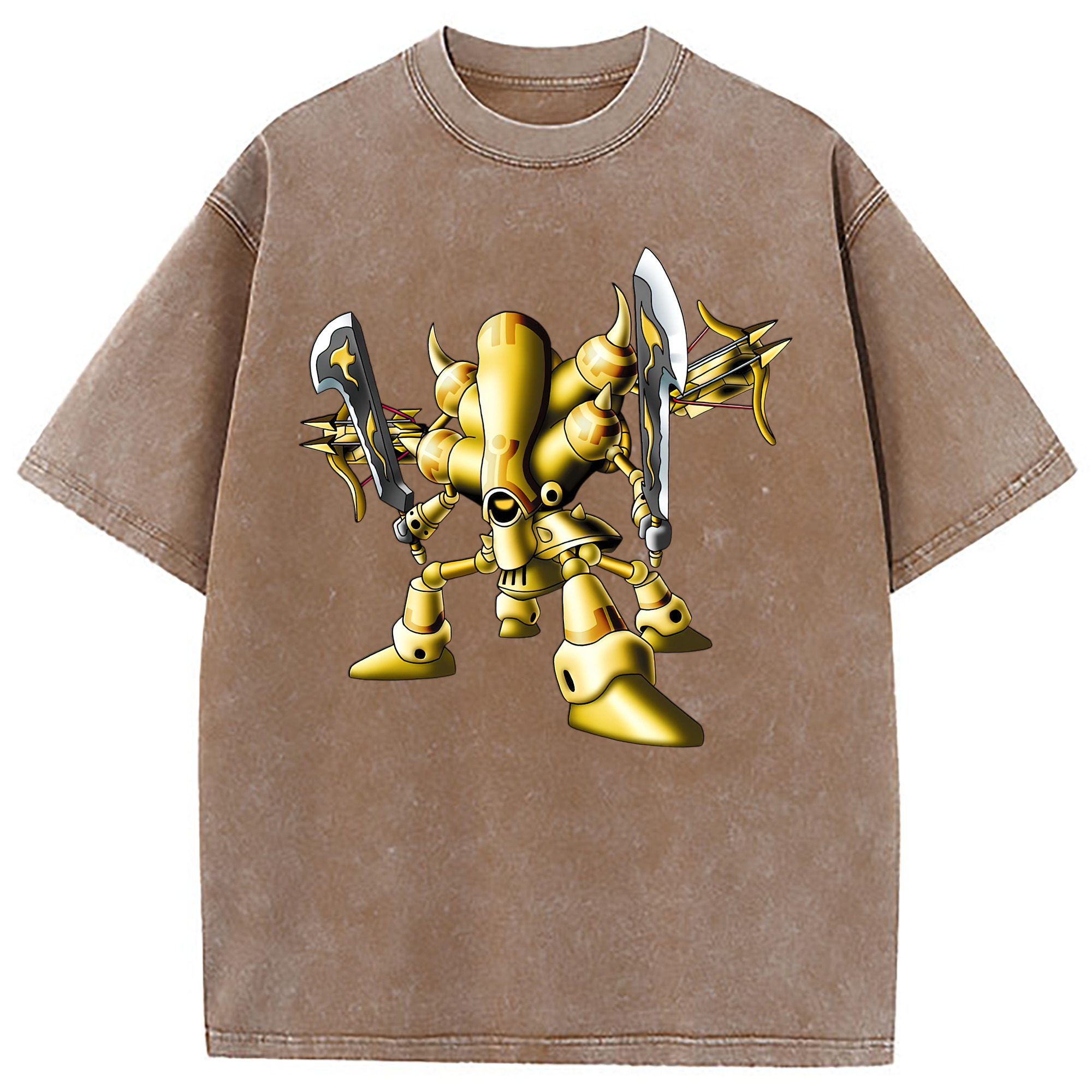 （画像用） ドラゴンクエスト Doragon Kuesuto Dragon Quest 綿100% ヴィンテージ風 半袖Tシャツ（フロントプリント）