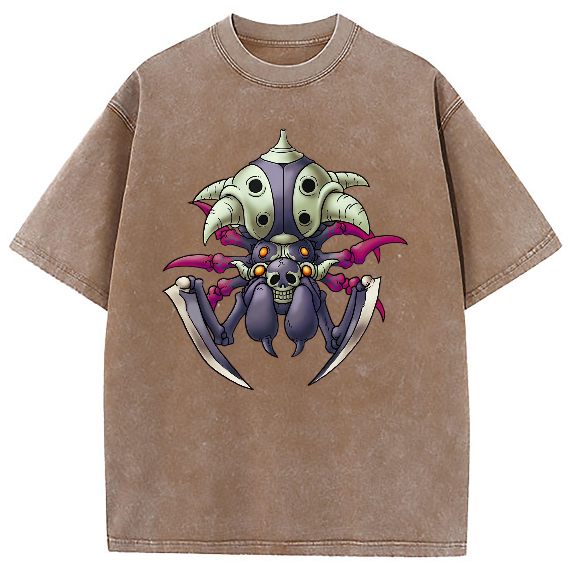 （画像用） ドラゴンクエスト Doragon Kuesuto Dragon Quest 綿100% ヴィンテージ風 半袖Tシャツ（フロントプリント）