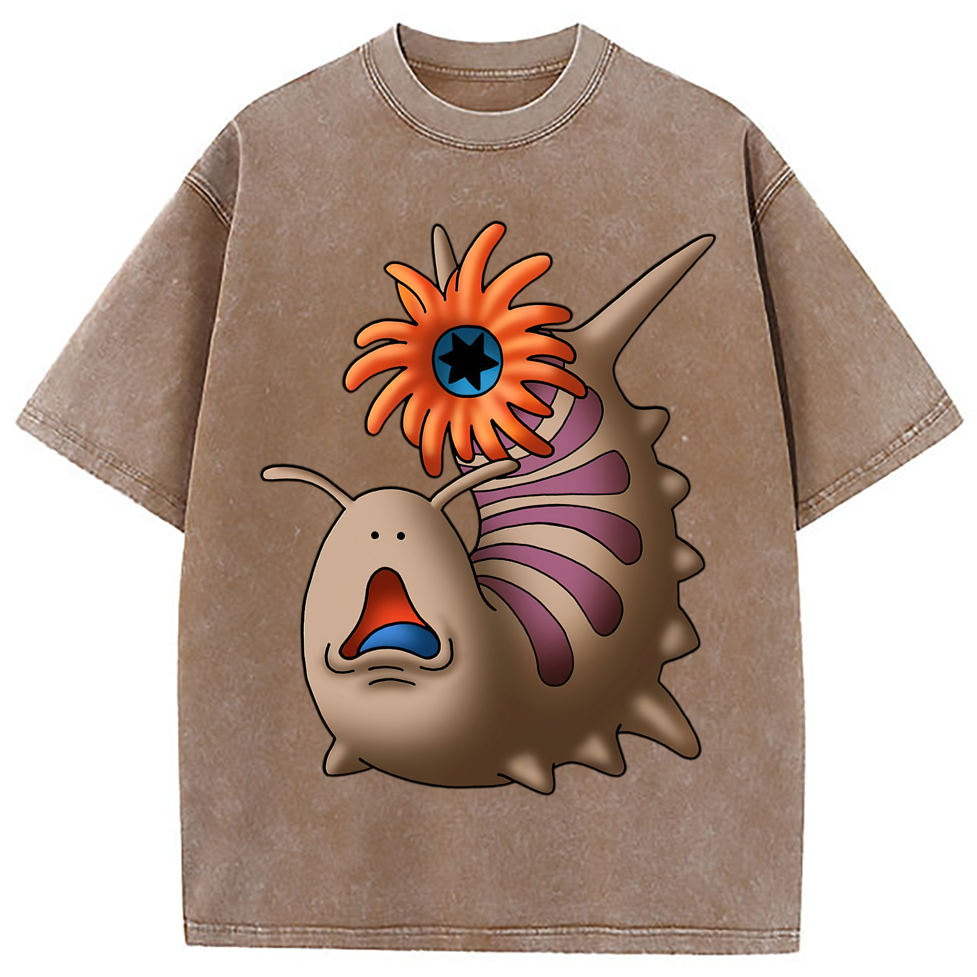 （画像用） ドラゴンクエスト Doragon Kuesuto Dragon Quest 綿100% ヴィンテージ風 半袖Tシャツ（フロントプリント）
