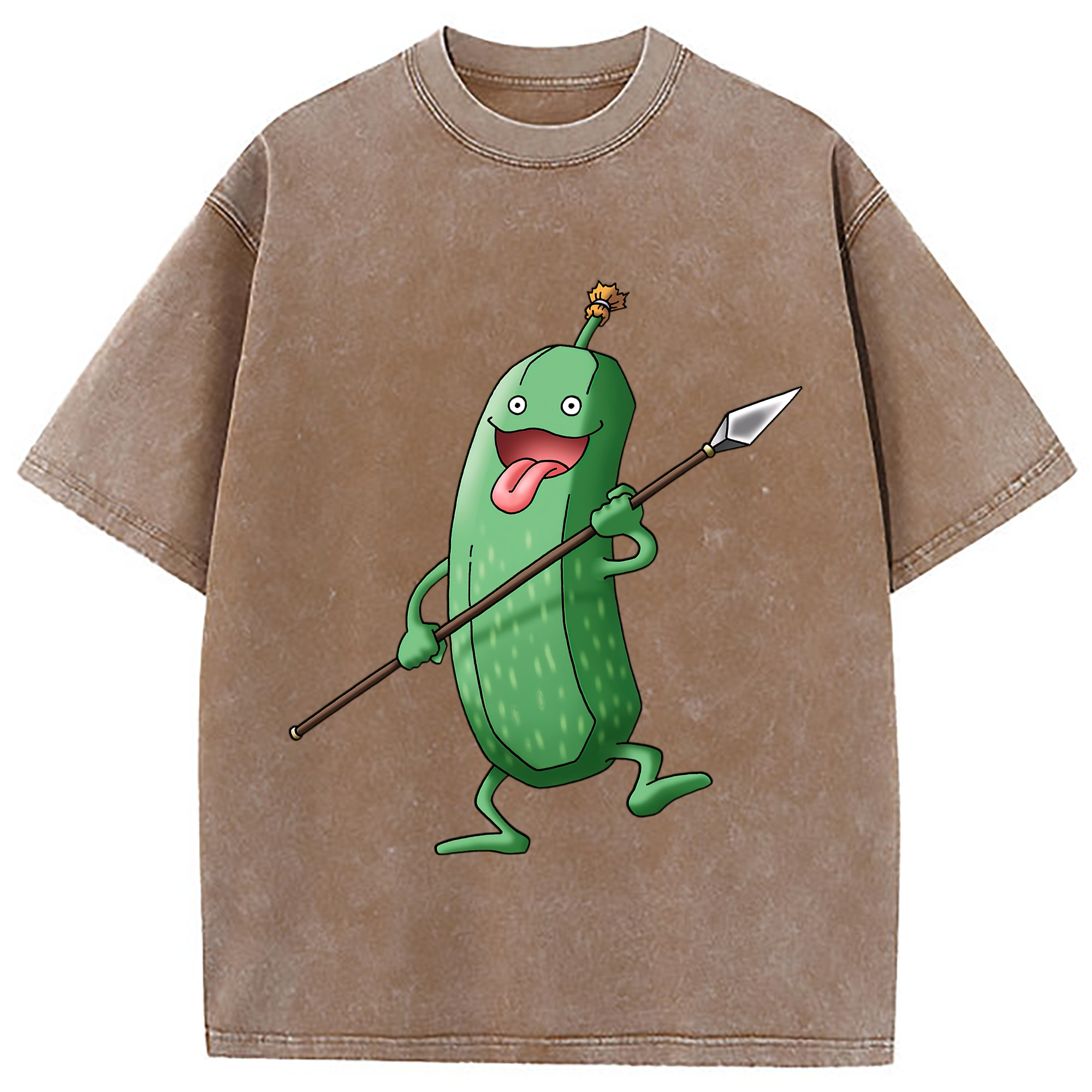 （画像用） ドラゴンクエスト Doragon Kuesuto Dragon Quest 綿100% ヴィンテージ風 半袖Tシャツ（フロントプリント）