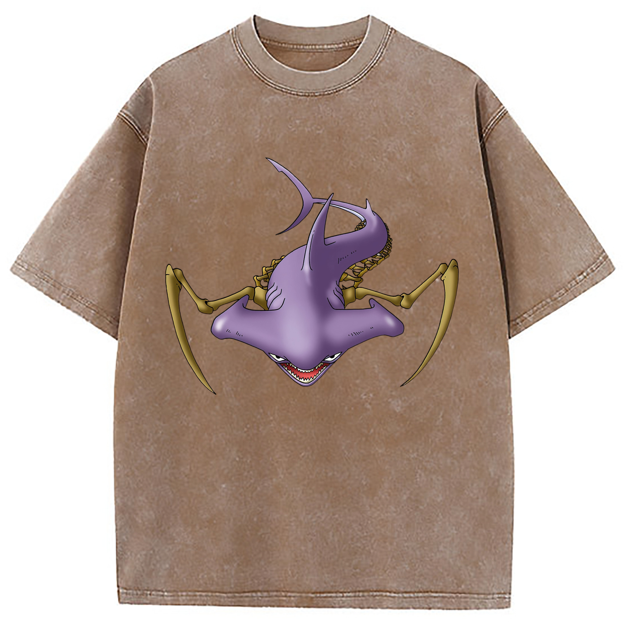 （画像用） ドラゴンクエスト Doragon Kuesuto Dragon Quest 綿100% ヴィンテージ風 半袖Tシャツ（フロントプリント）