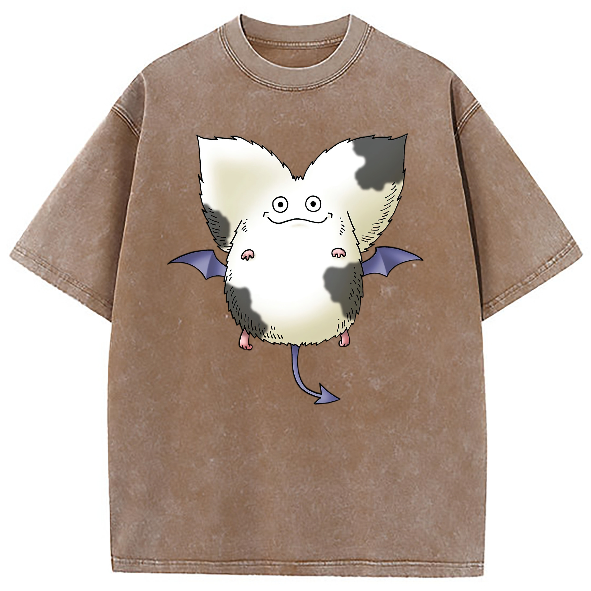 （画像用） ドラゴンクエスト Doragon Kuesuto Dragon Quest 綿100% ヴィンテージ風 半袖Tシャツ（フロントプリント）