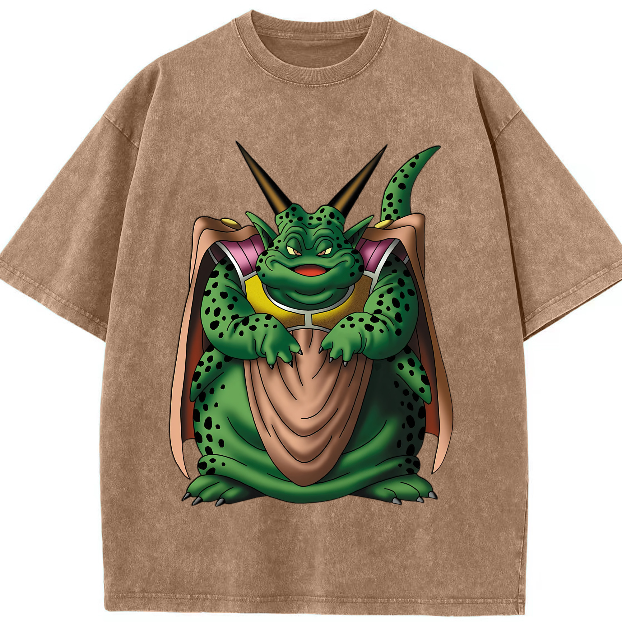 （画像用） ドラゴンクエスト Doragon Kuesuto Dragon Quest 綿100% ヴィンテージ風 半袖Tシャツ（フロントプリント）