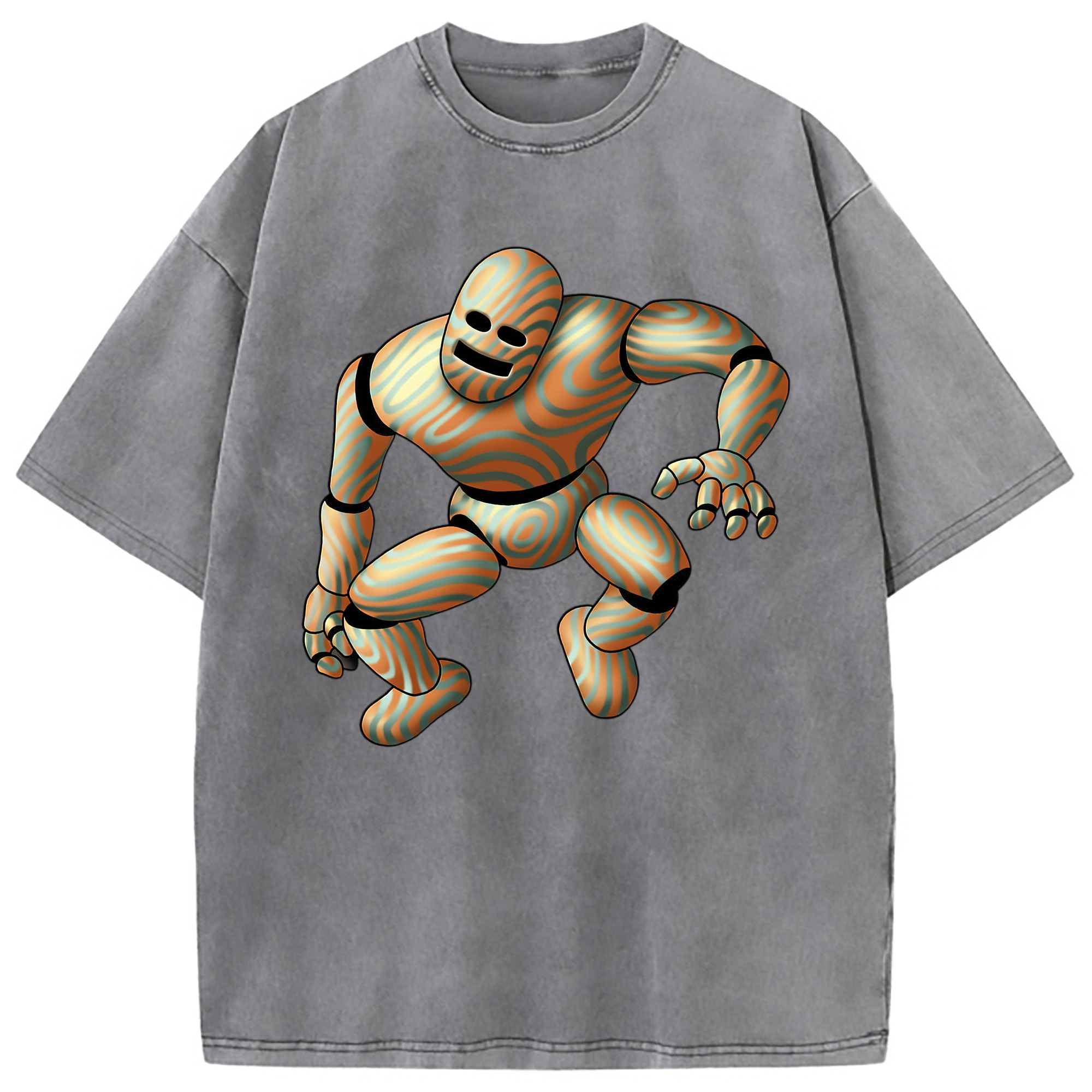 （画像用） ドラゴンクエスト Doragon Kuesuto Dragon Quest 綿100% ヴィンテージ風 半袖Tシャツ（フロントプリント）