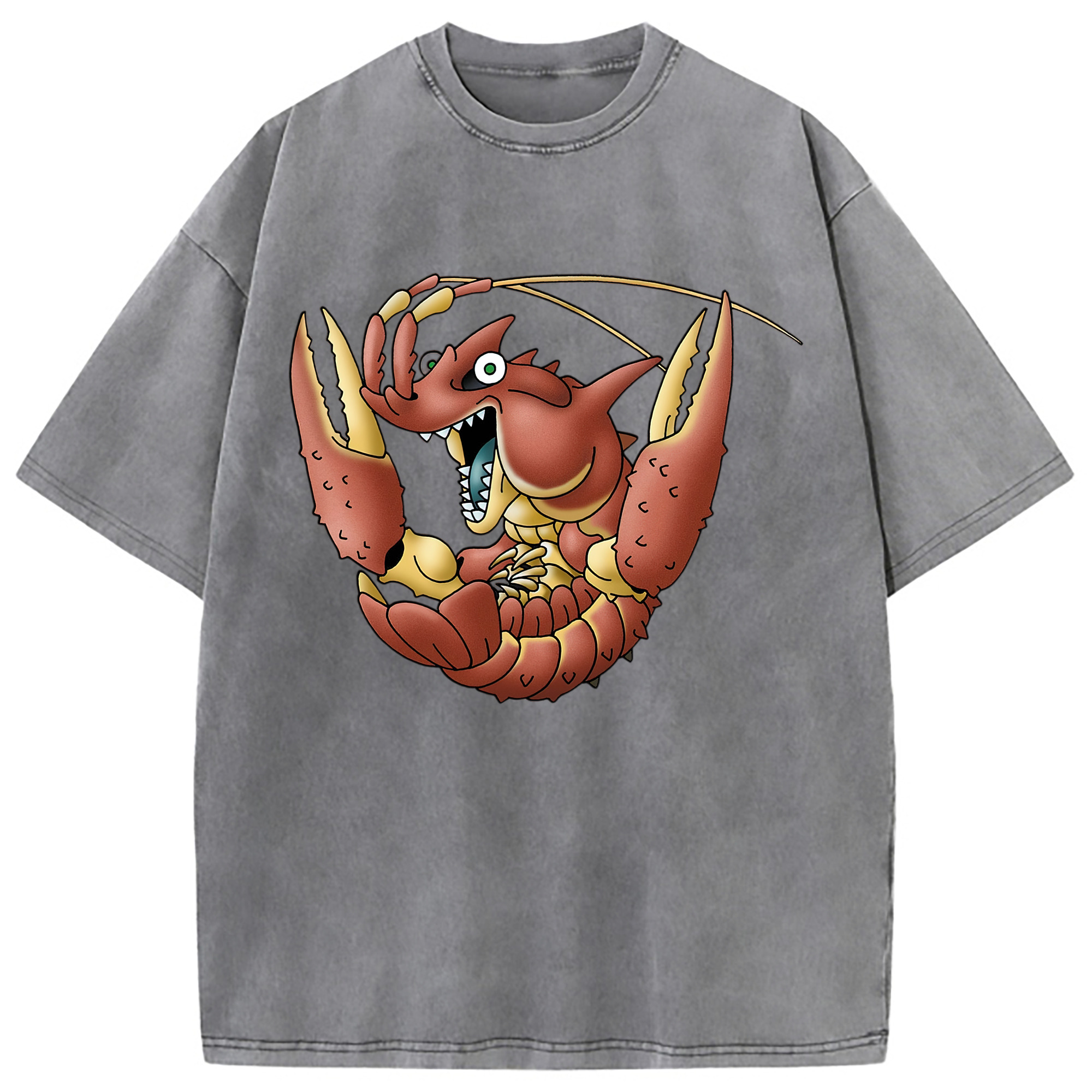 （画像用） ドラゴンクエスト Doragon Kuesuto Dragon Quest 綿100% ヴィンテージ風 半袖Tシャツ（フロントプリント）