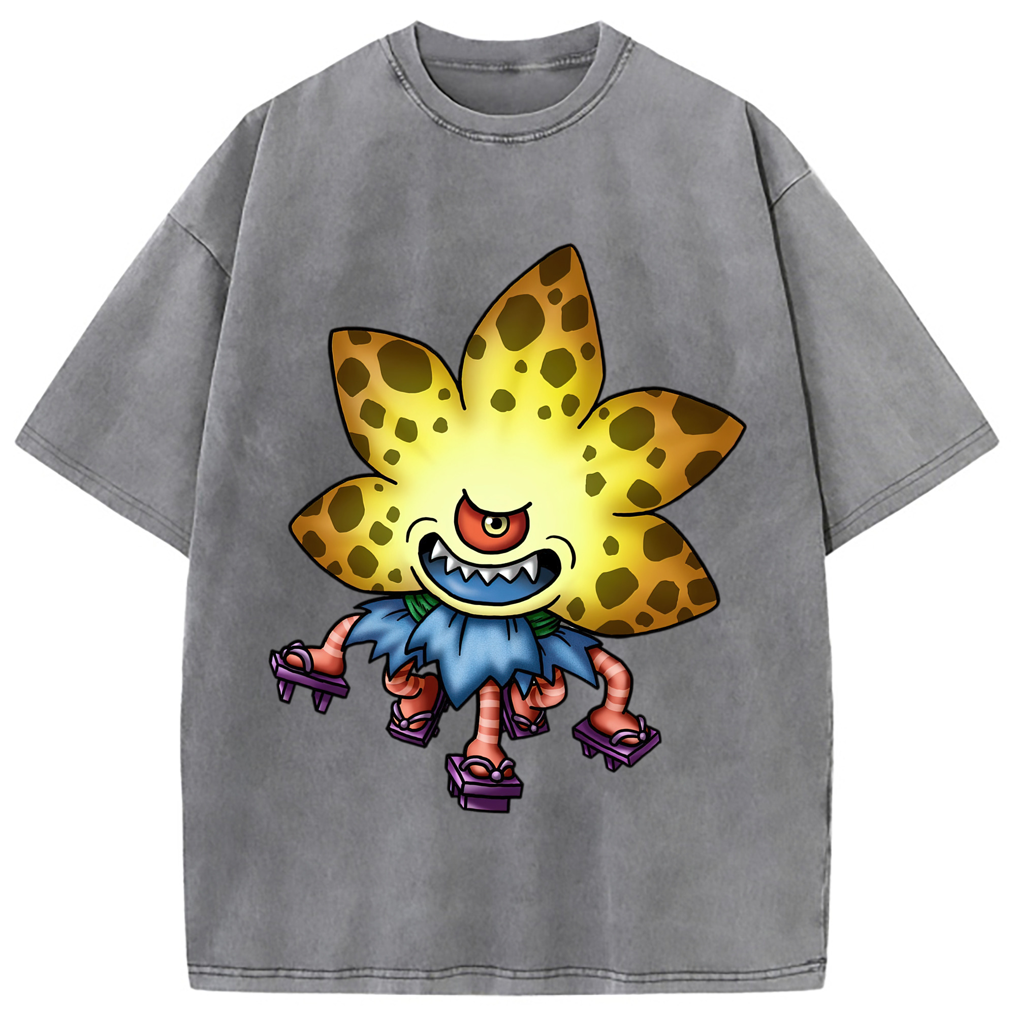 （画像用） ドラゴンクエスト Doragon Kuesuto Dragon Quest 綿100% ヴィンテージ風 半袖Tシャツ（フロントプリント）